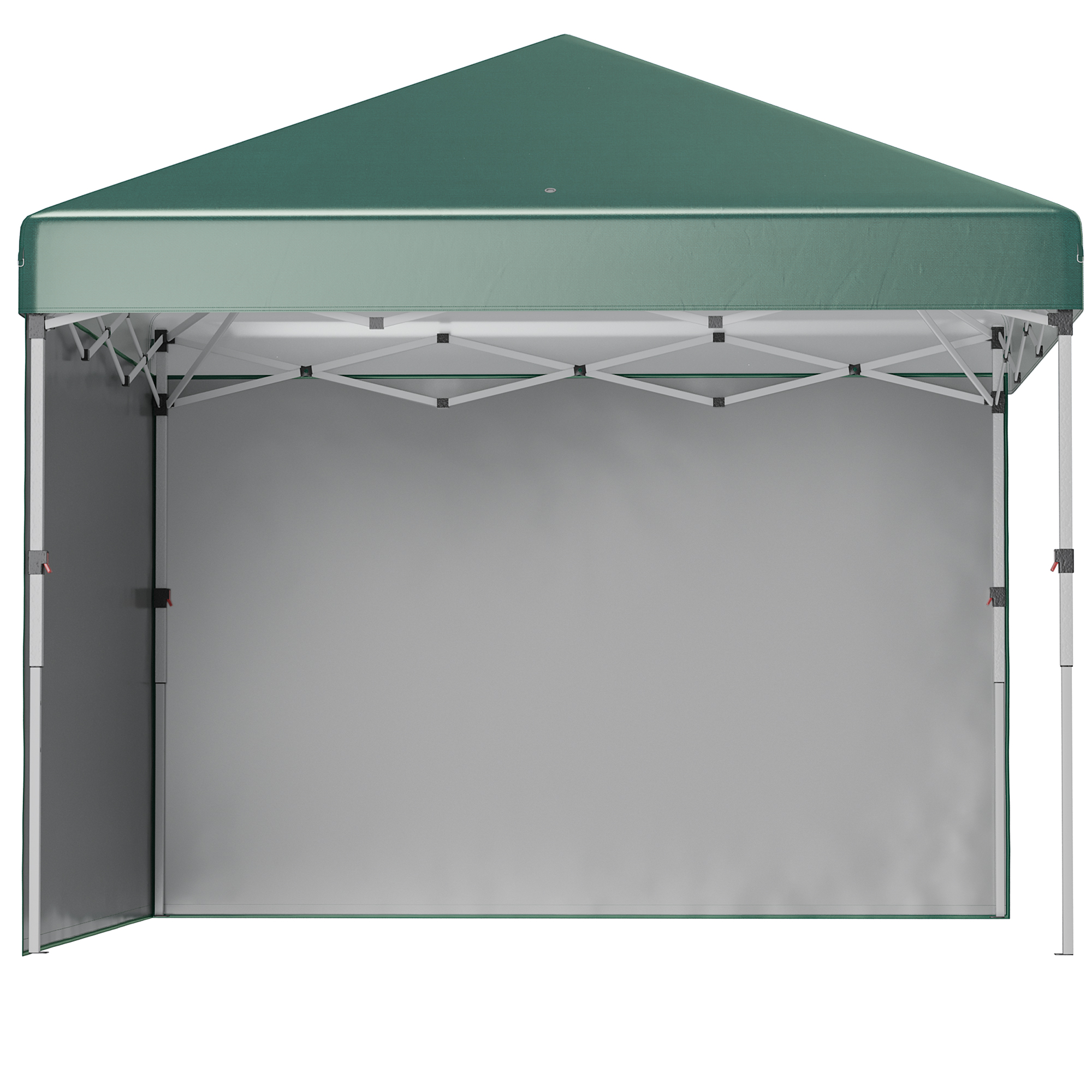 Outsunny Pavillon ca.3x3m, wasserabweisend Stabil Winterfest Pop-up Faltpav günstig online kaufen