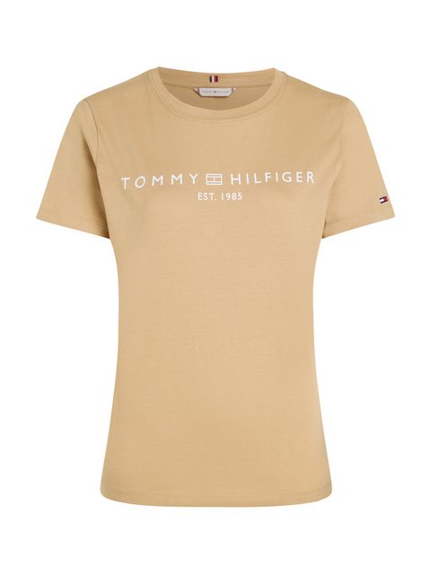 Tommy Hilfiger Curve Rundhalsshirt CRV REG CORP LOGO C-NK SS in größeren Gr günstig online kaufen