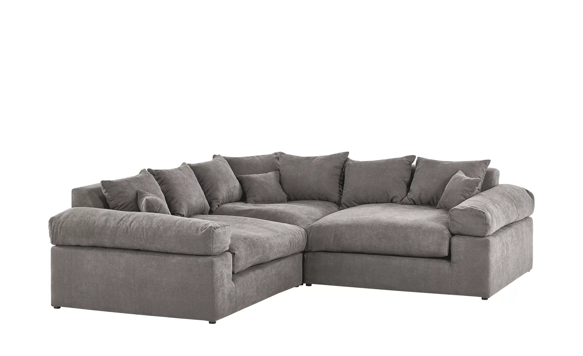 smart Ecksofa  Lionore ¦ grau ¦ Maße (cm): B: 256 H: 86 T: 256 Polstermöbel günstig online kaufen