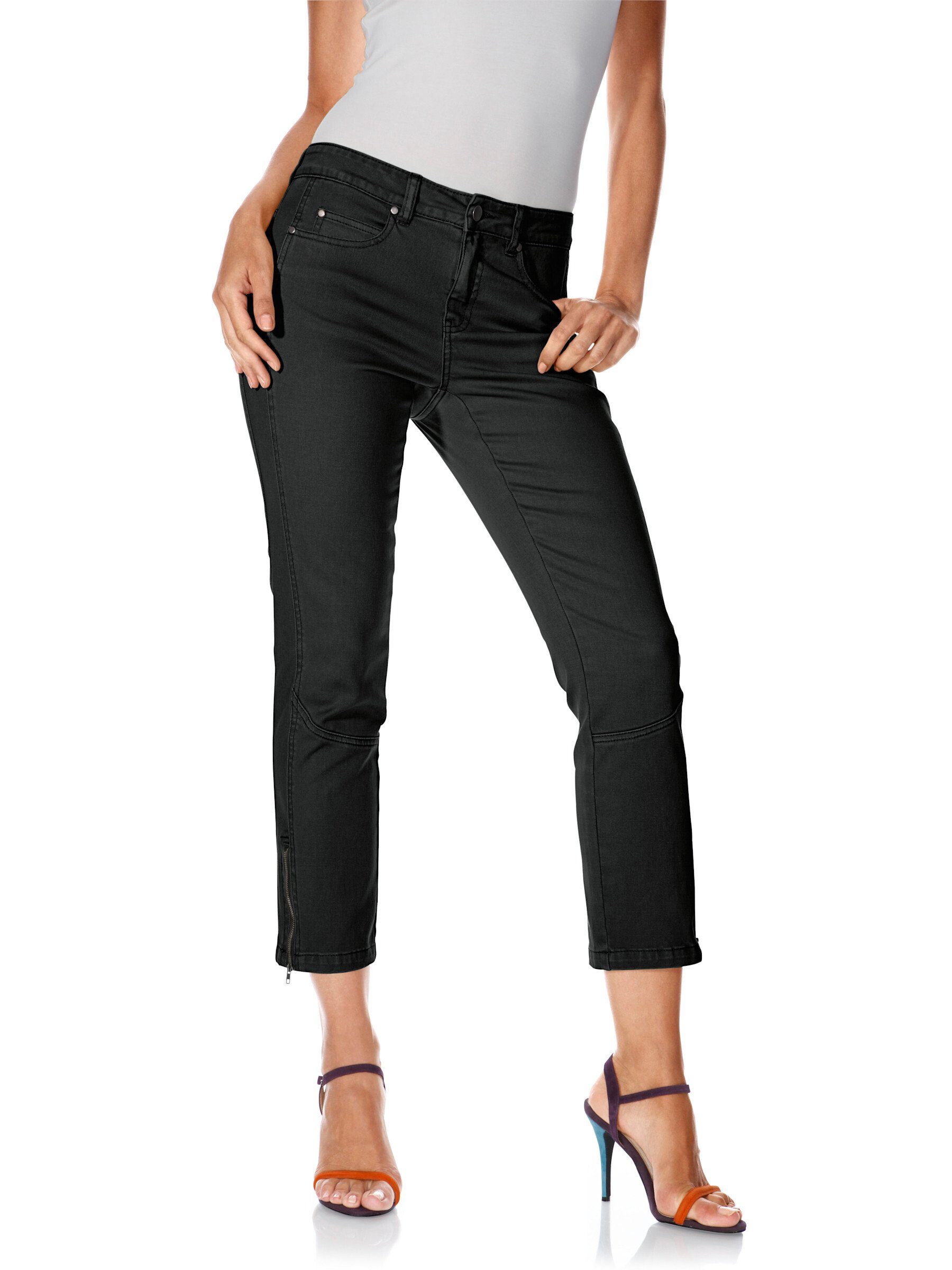 LINEA TESINI by heine Röhrenjeans, (1 tlg.) günstig online kaufen