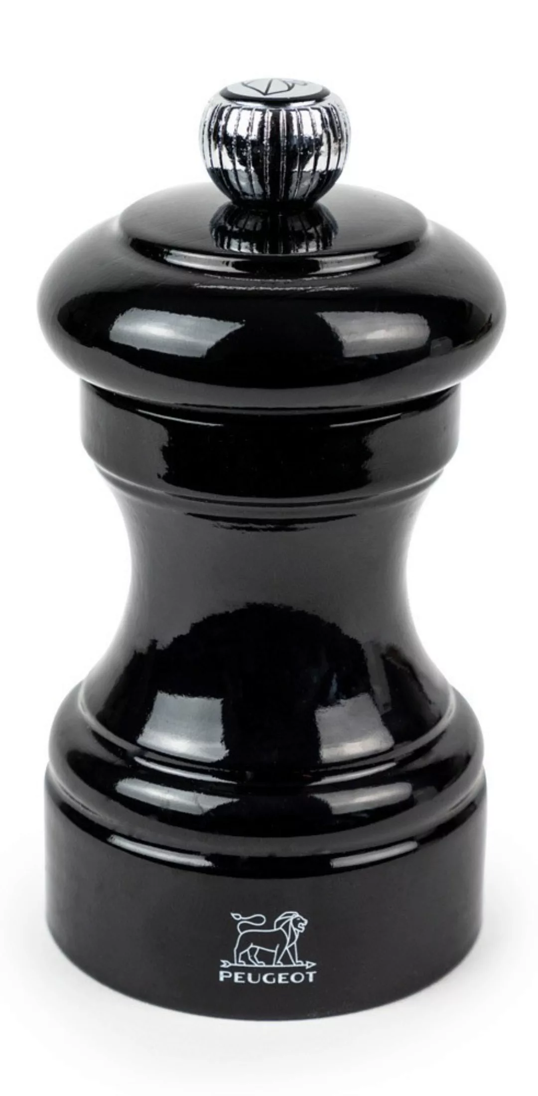 Peugeot Bistrorama Pfeffermühle 10 cm Buchenholz schwarz lackiert - Stahlma günstig online kaufen