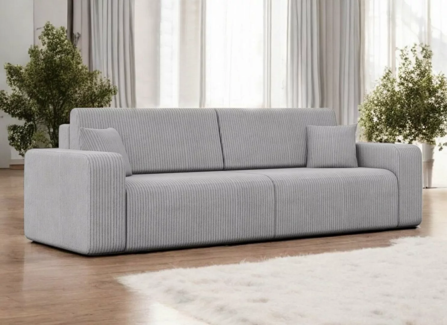 Compleo Schlafsofa mit Bettkasten Cordstoff LAGA Gemütliches Zuhause, Komfo günstig online kaufen