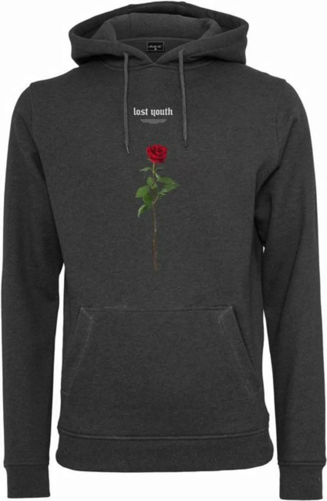 MisterTee Sweatshirt MisterTee Herren Lost Youth Rose Hoody (1-tlg) günstig online kaufen