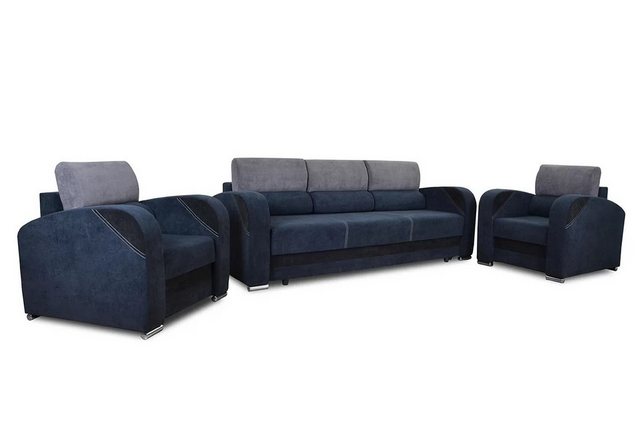 ROYAL24_MARKT Loungesofa - Komfort und Design perfekt vereint, Komplett Set günstig online kaufen