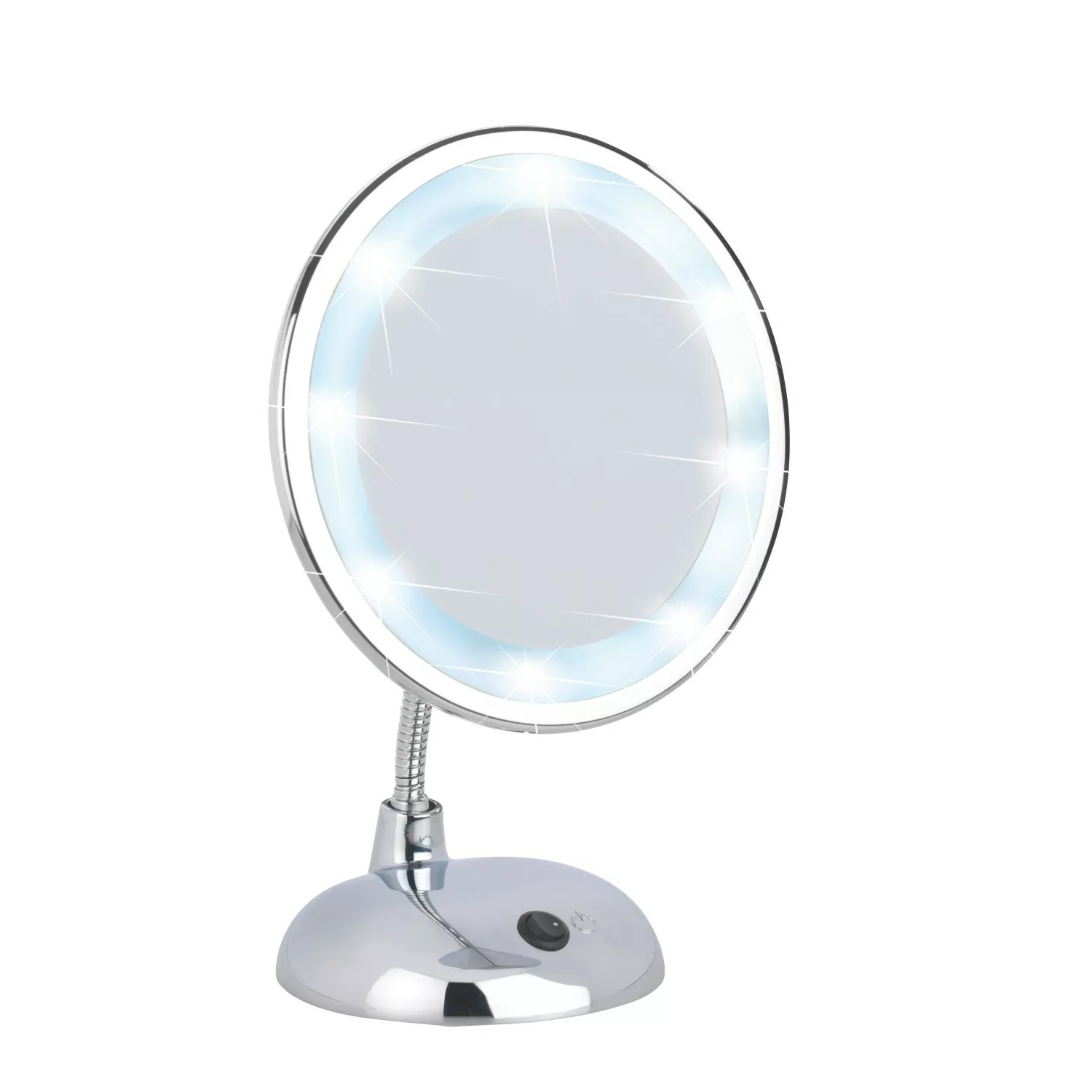 Wenko LED Kosmetik-Standspiegel Style Chrom günstig online kaufen