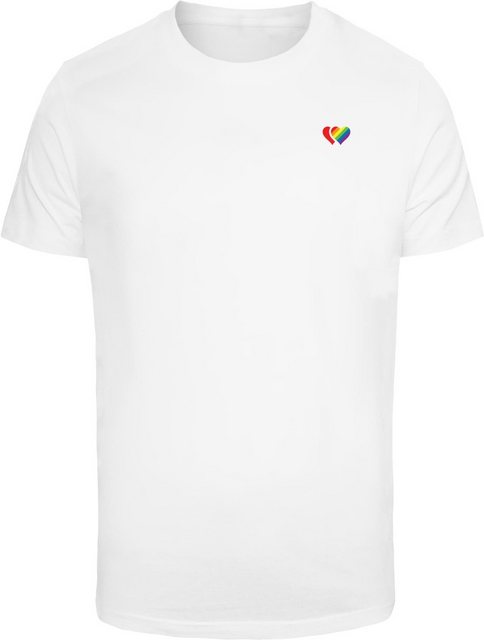 Mister Tee T-Shirt Double Hearts Pride Tee günstig online kaufen