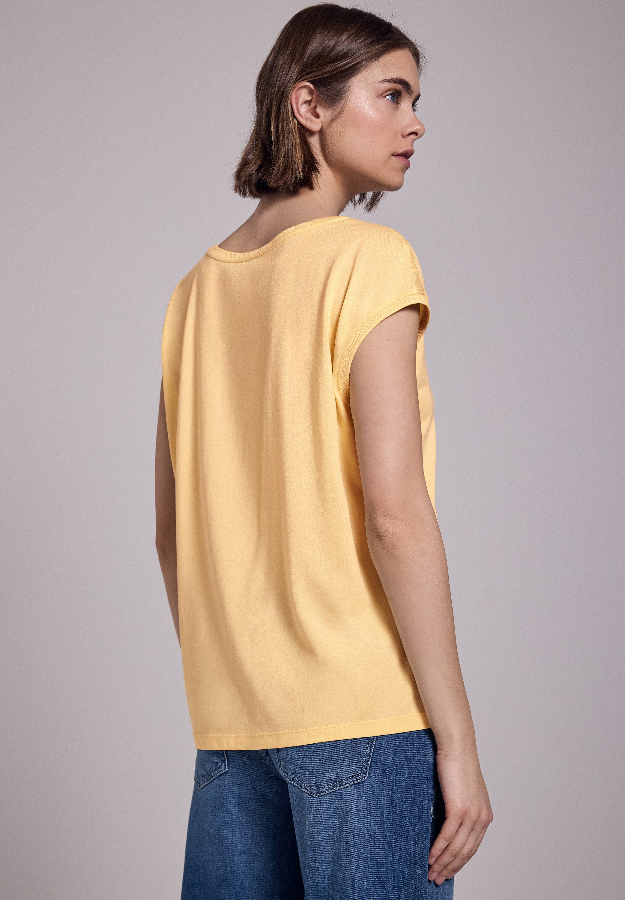 STREET ONE STUDIO T-Shirt, mit U-Boot-Ausschnitt günstig online kaufen