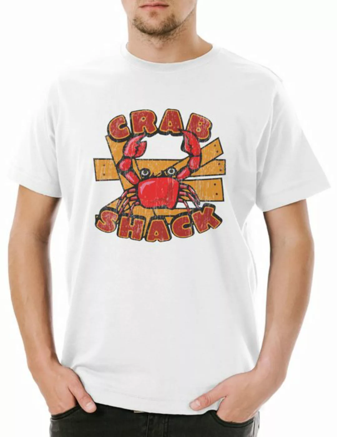 Urban Backwoods Print-Shirt The Crab Shack II Herren T-Shirt My Name Restau günstig online kaufen