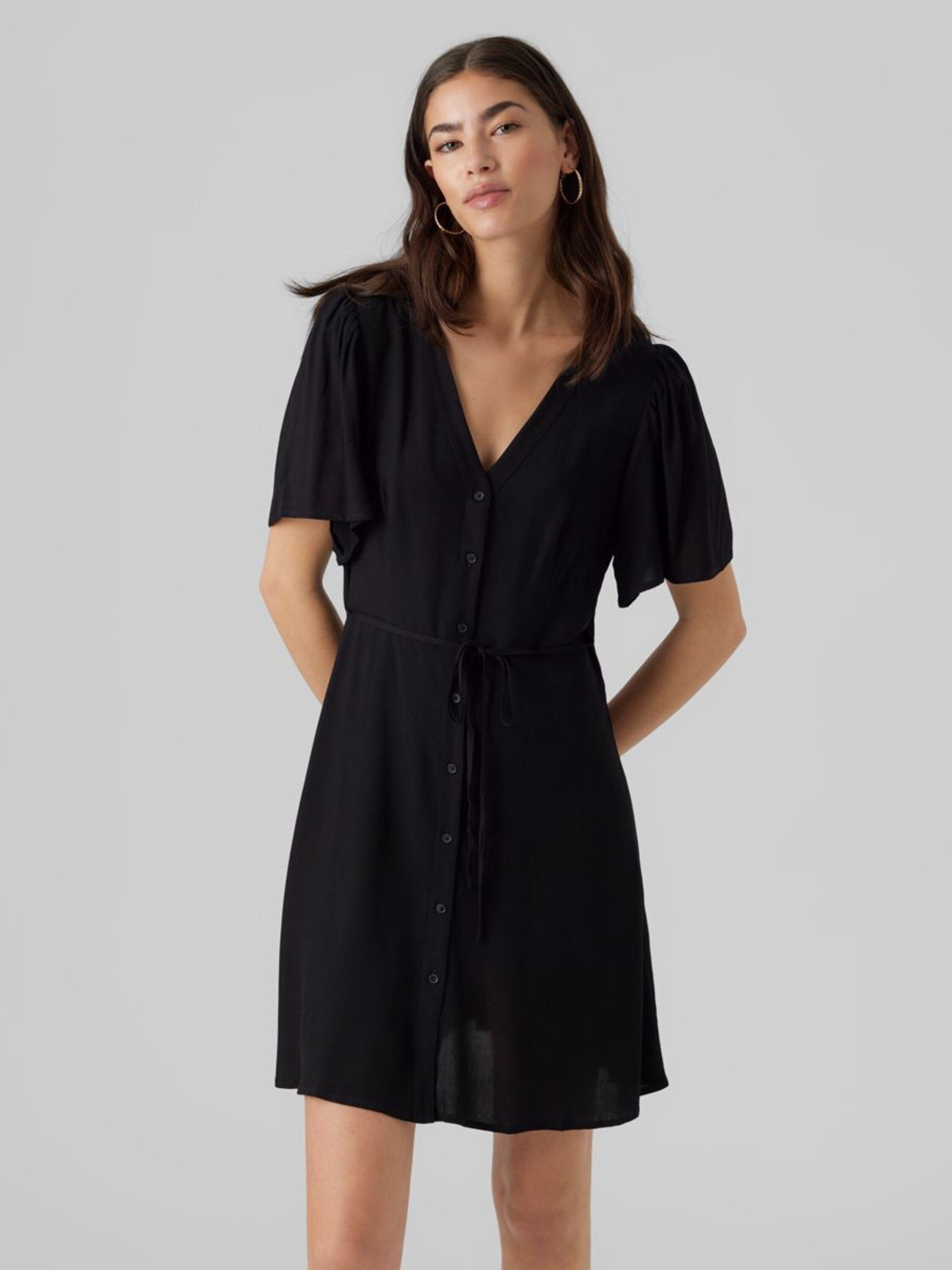 Vero Moda Blusenkleid Alba (1-tlg) Drapiert/gerafft günstig online kaufen
