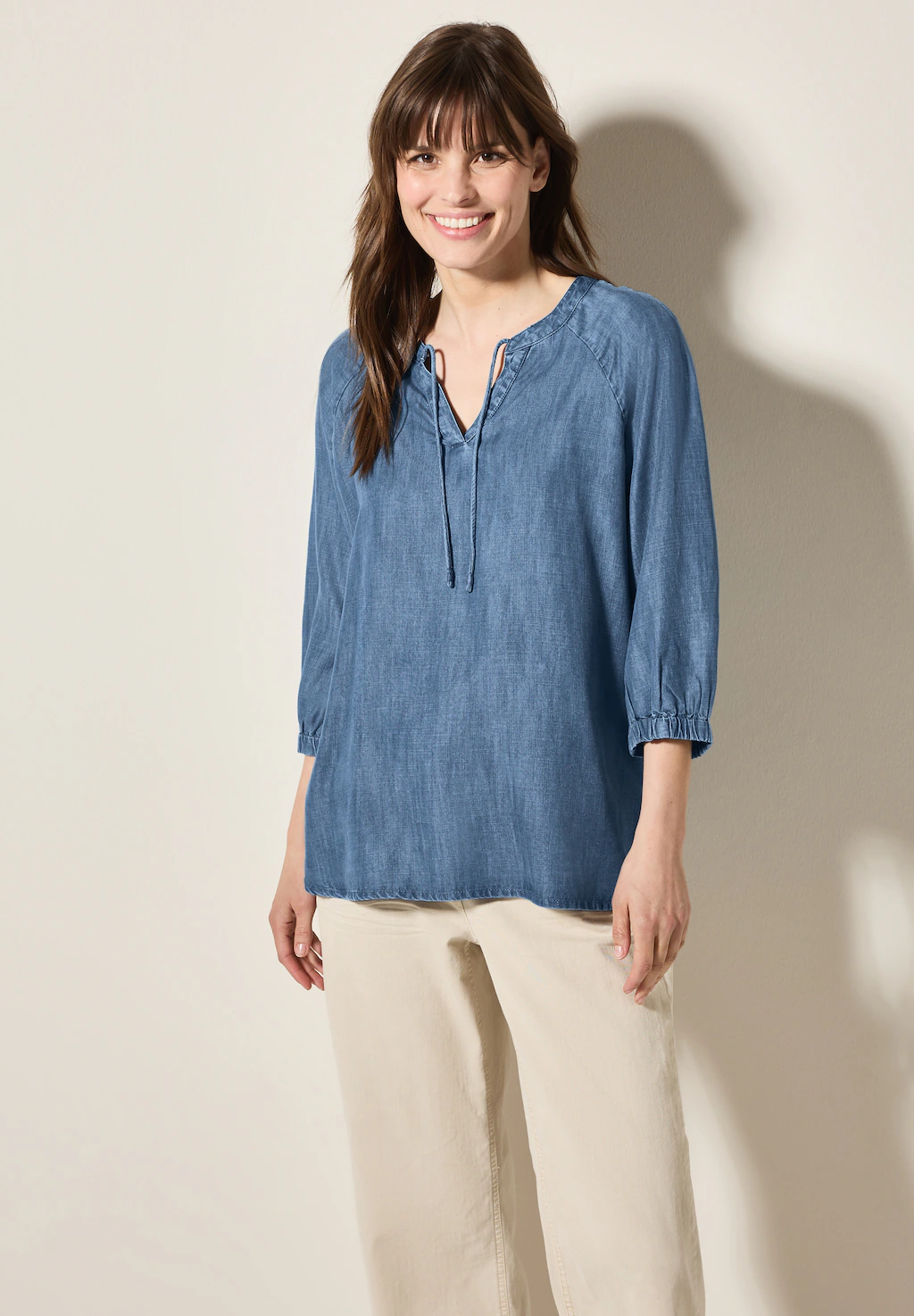 Cecil Klassische Bluse, mit 3/4 Ärmeln günstig online kaufen