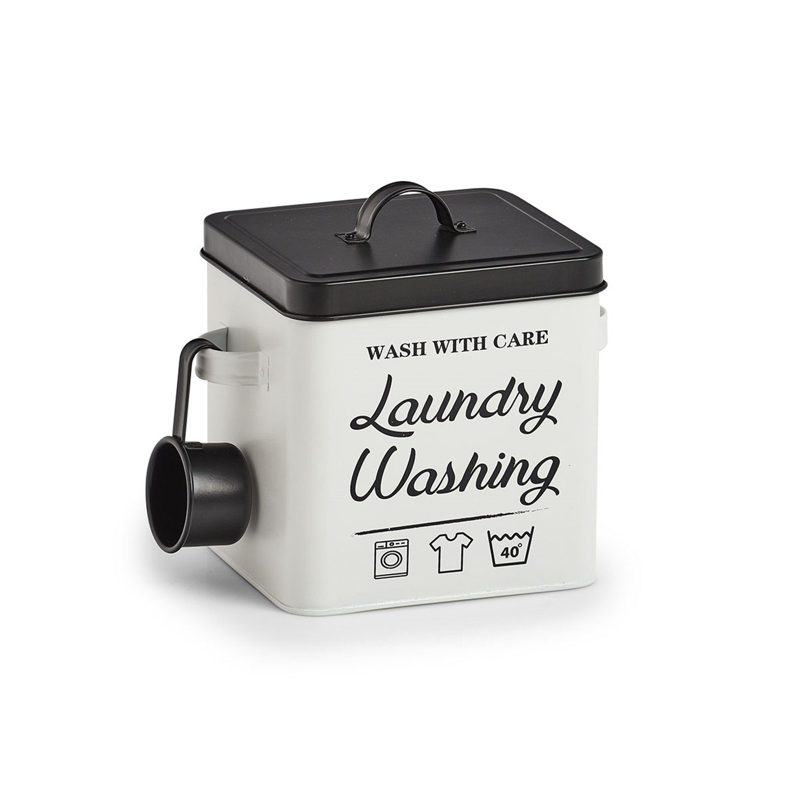 HTI-Living Aufbewahrungsbox Waschpulver-Box, Metall "Laundry" (Stück, günstig online kaufen