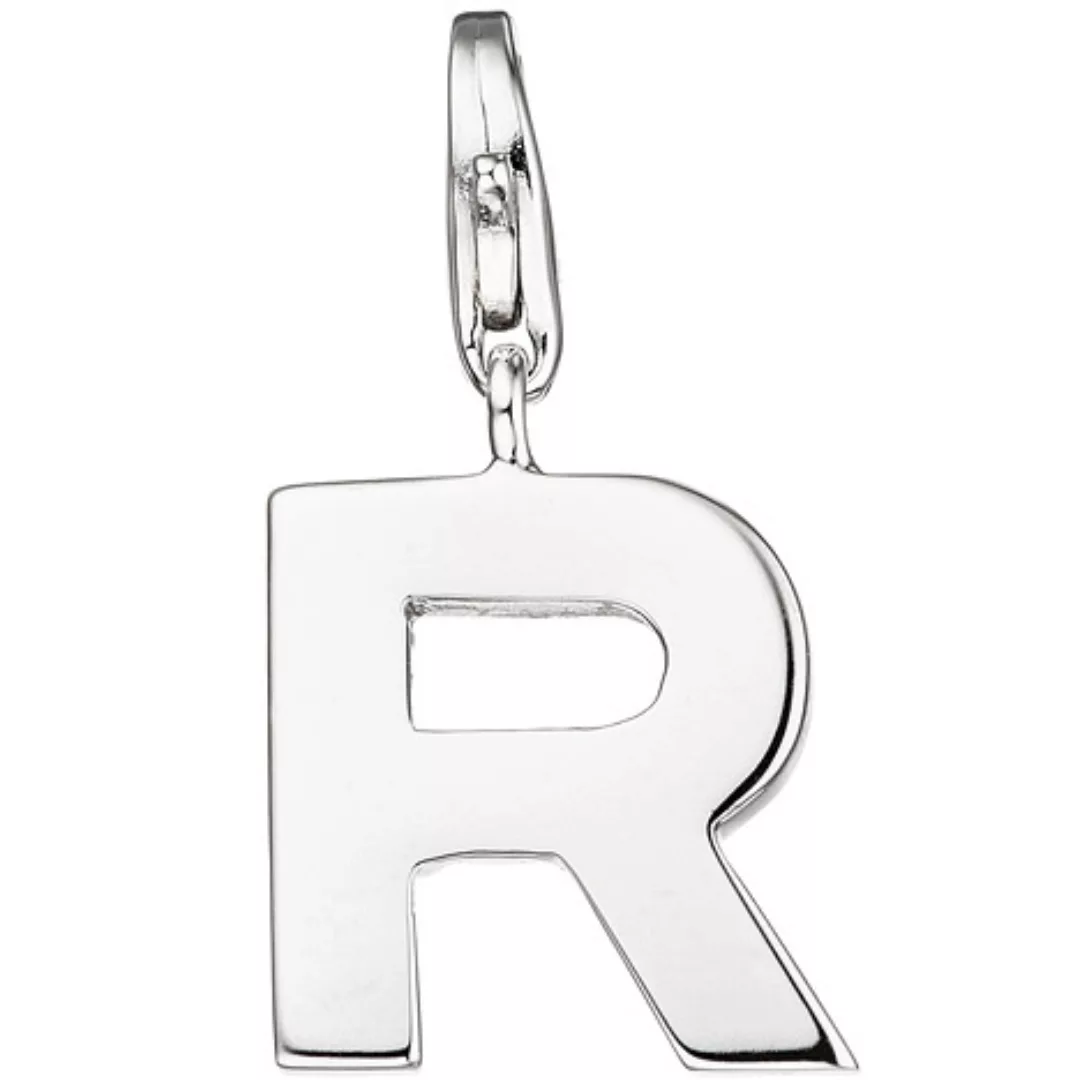 SIGO Einhänger Charm Buchstabe R 925 Sterling Silber Anhänger für Bettelarm günstig online kaufen