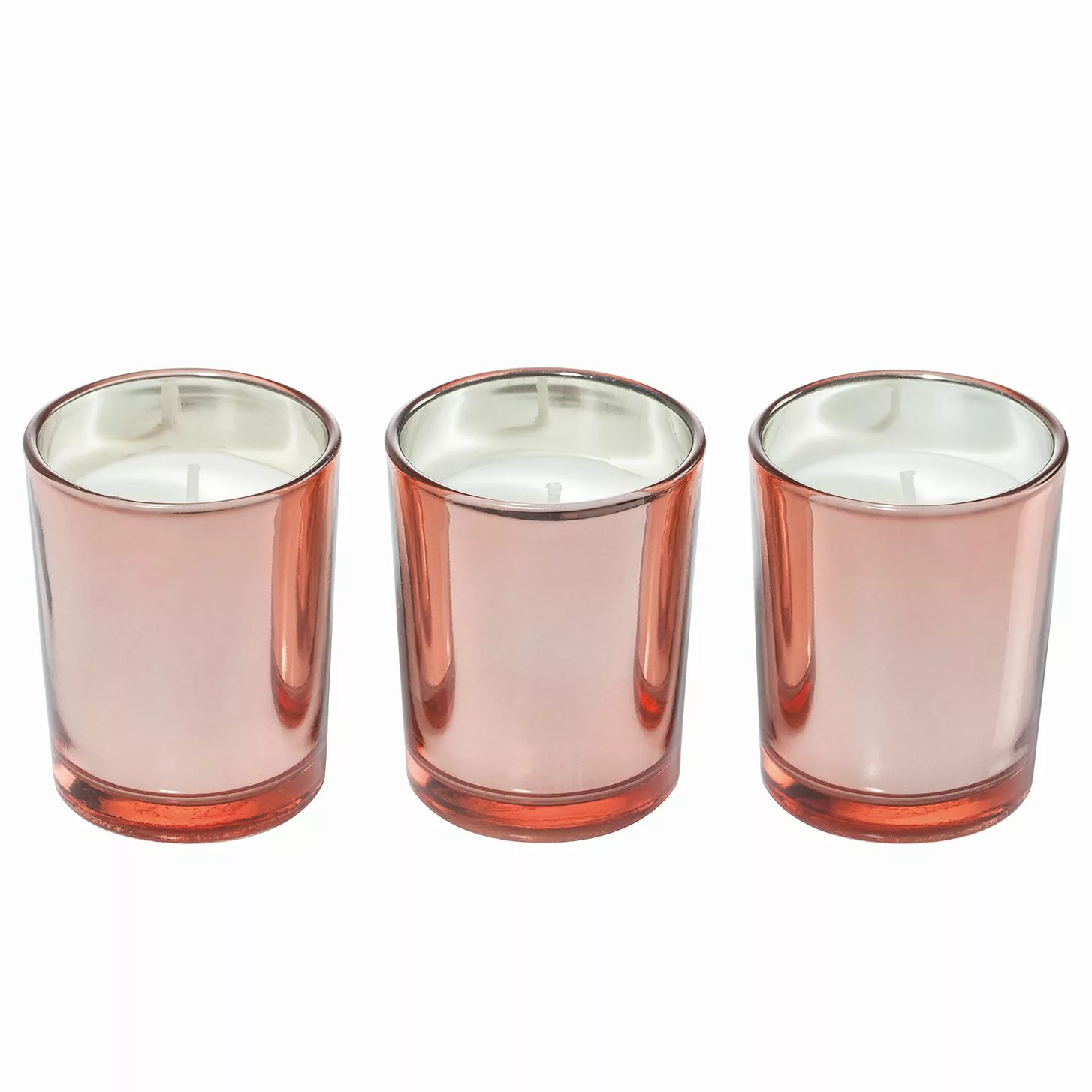 home24 Ritzenhoff Duftkerzen Pomegranate Glas Rund Kupfer 5x9x5 cm (BxHxT) günstig online kaufen