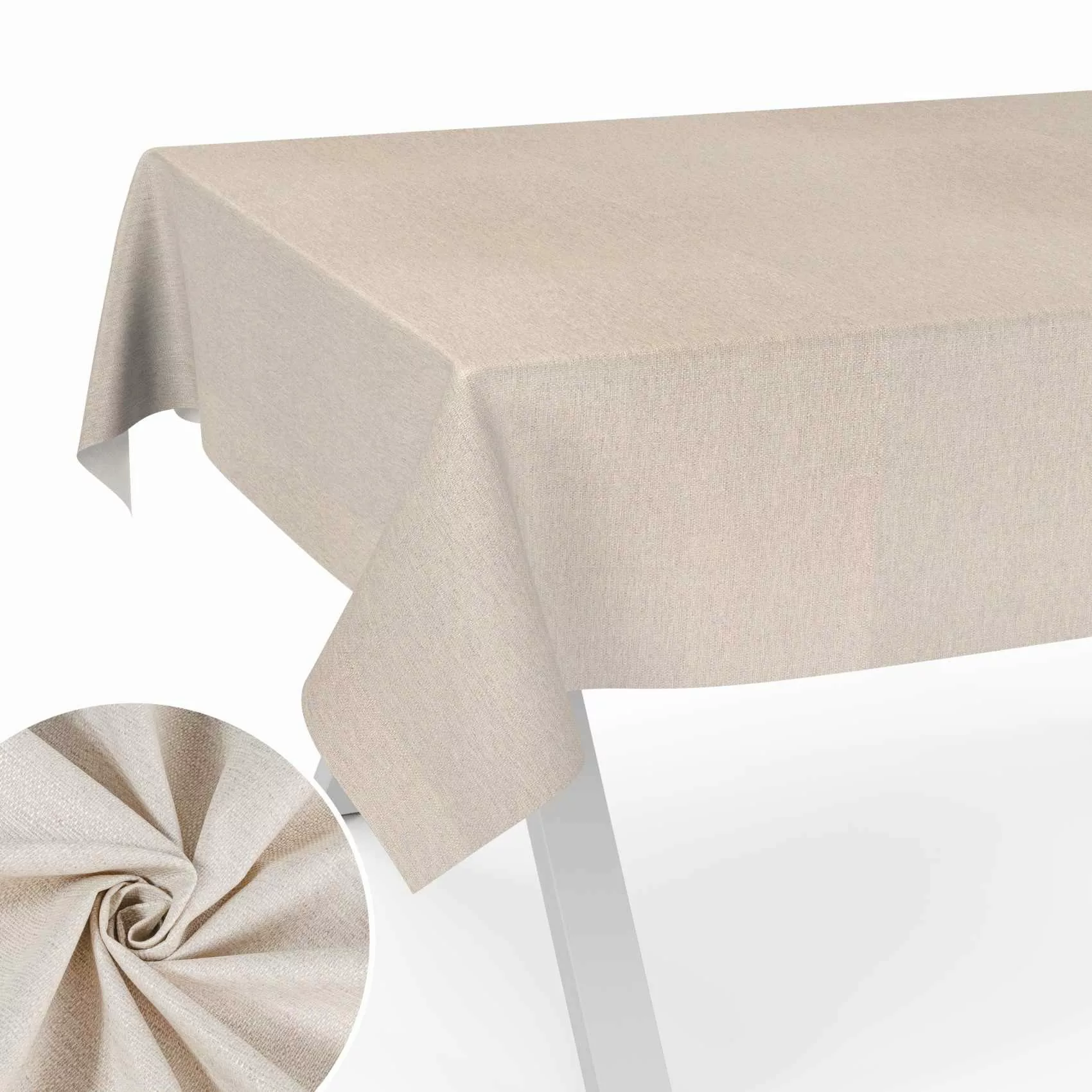 ANRO Tischdecke aus Stoff UNI Farben günstig online kaufen