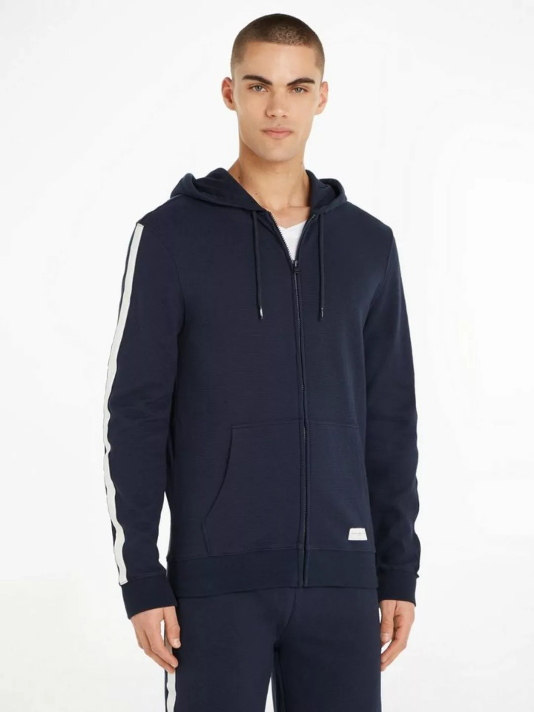 Tommy Hilfiger Underwear Hoodie HWK FZ HOODIE mit Markenlabel an den Ärmeln günstig online kaufen