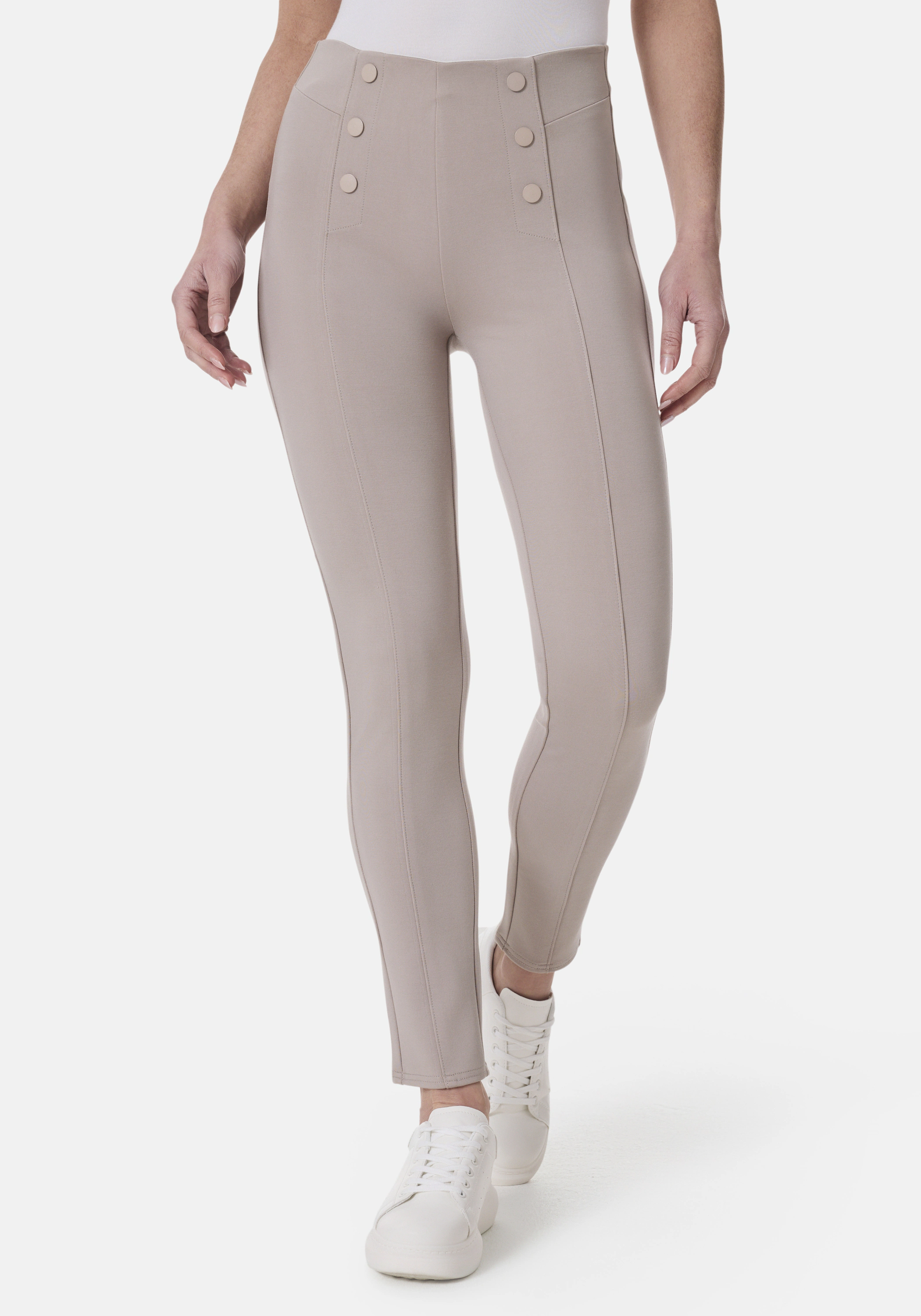 STOOKER WOMEN Leggings "Jerseyhose SIENNA", Damenhose Slim Fit Knitterfreie günstig online kaufen