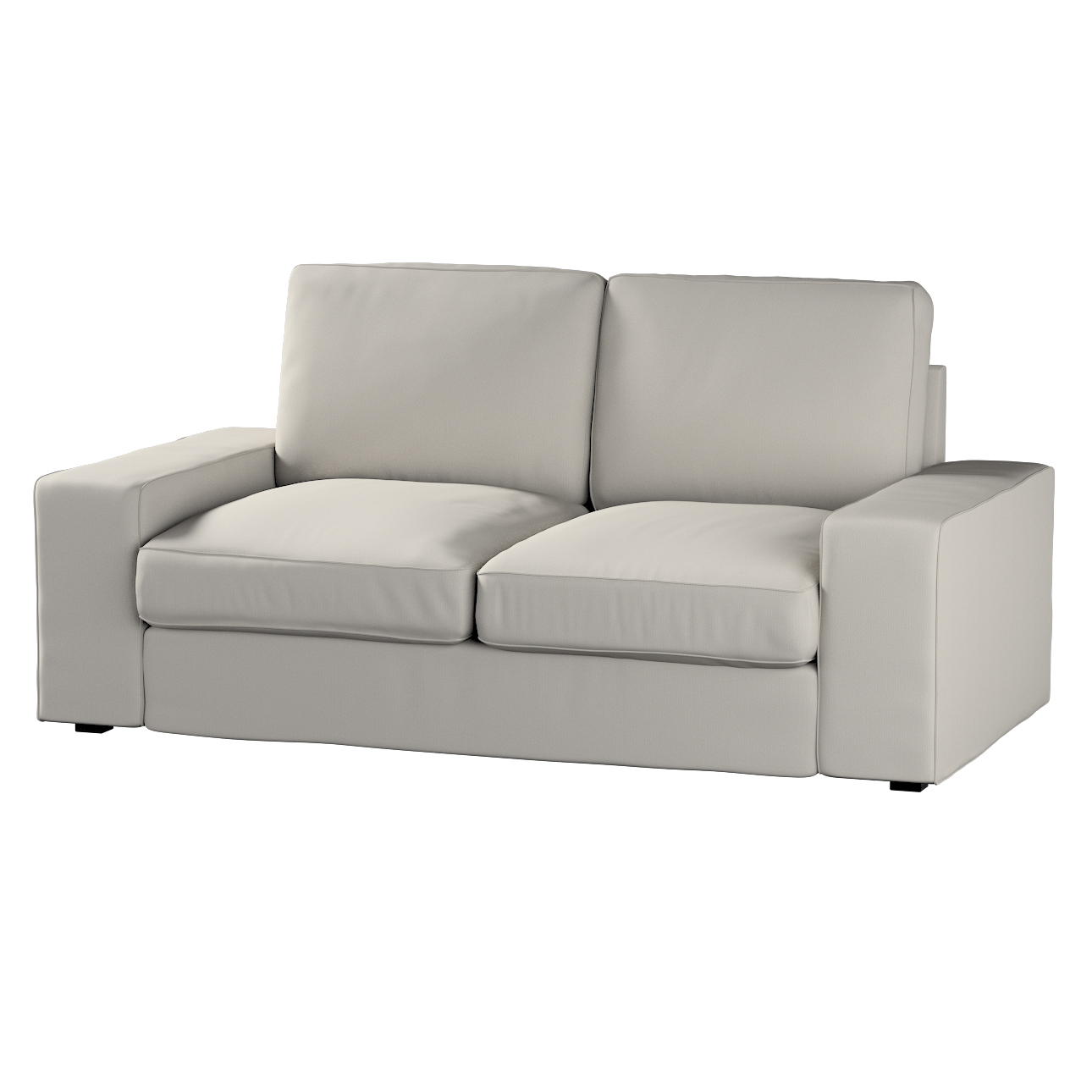 Bezug für Kivik 2-Sitzer Sofa, grau, Bezug für Sofa Kivik 2-Sitzer, Living günstig online kaufen