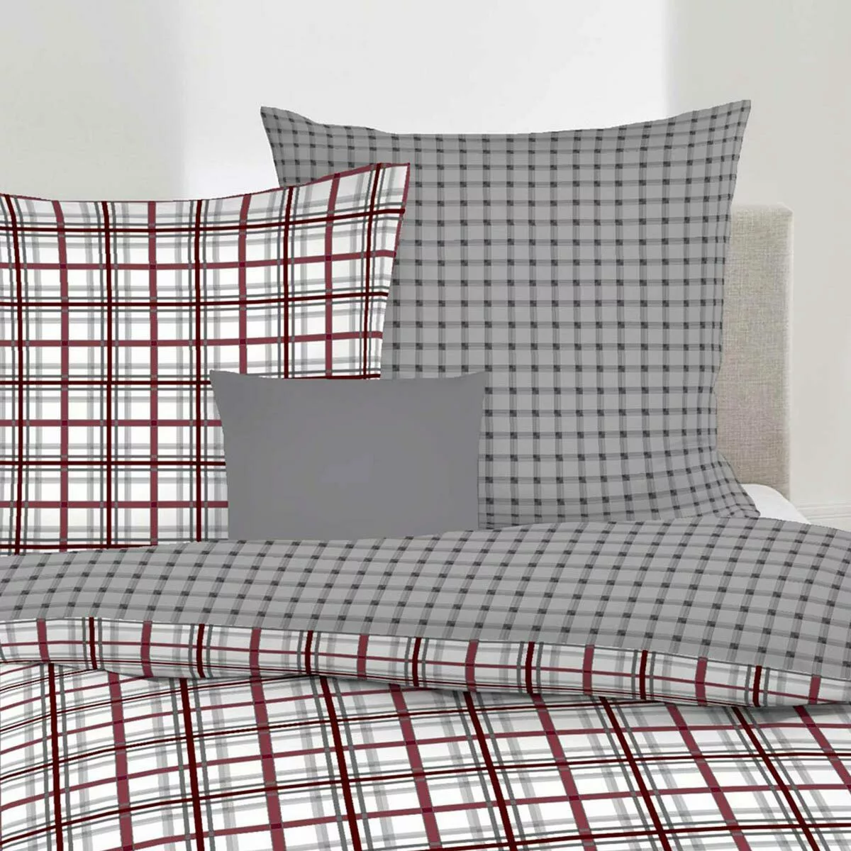 TRAUMSCHLAF Bettwäsche Plaid, Biber, 2 teilig, günstig online kaufen