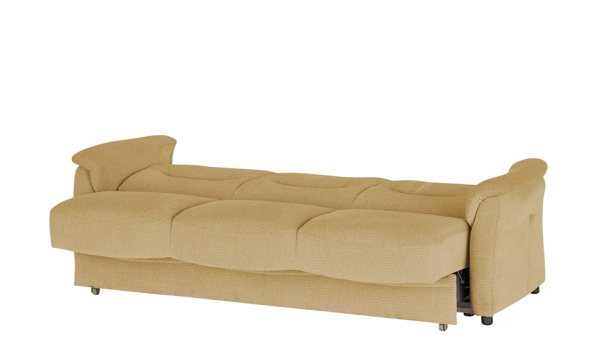 Polstermöbel Oelsa Schlafsofa  Sarah ¦ orange ¦ Maße (cm): B: 223 H: 100 T: günstig online kaufen