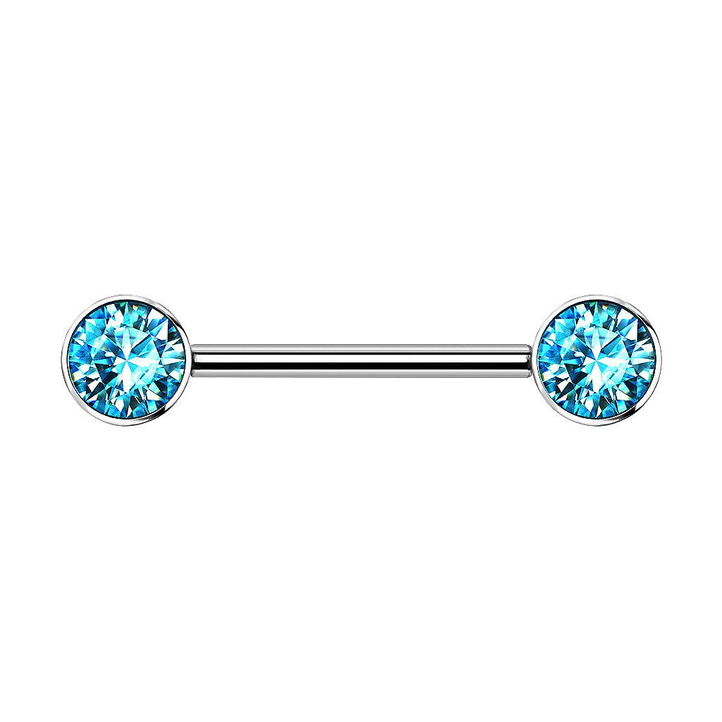 Taffstyle Intimpiercing Intim Titan Brustwarzenpiercing Kristall günstig online kaufen