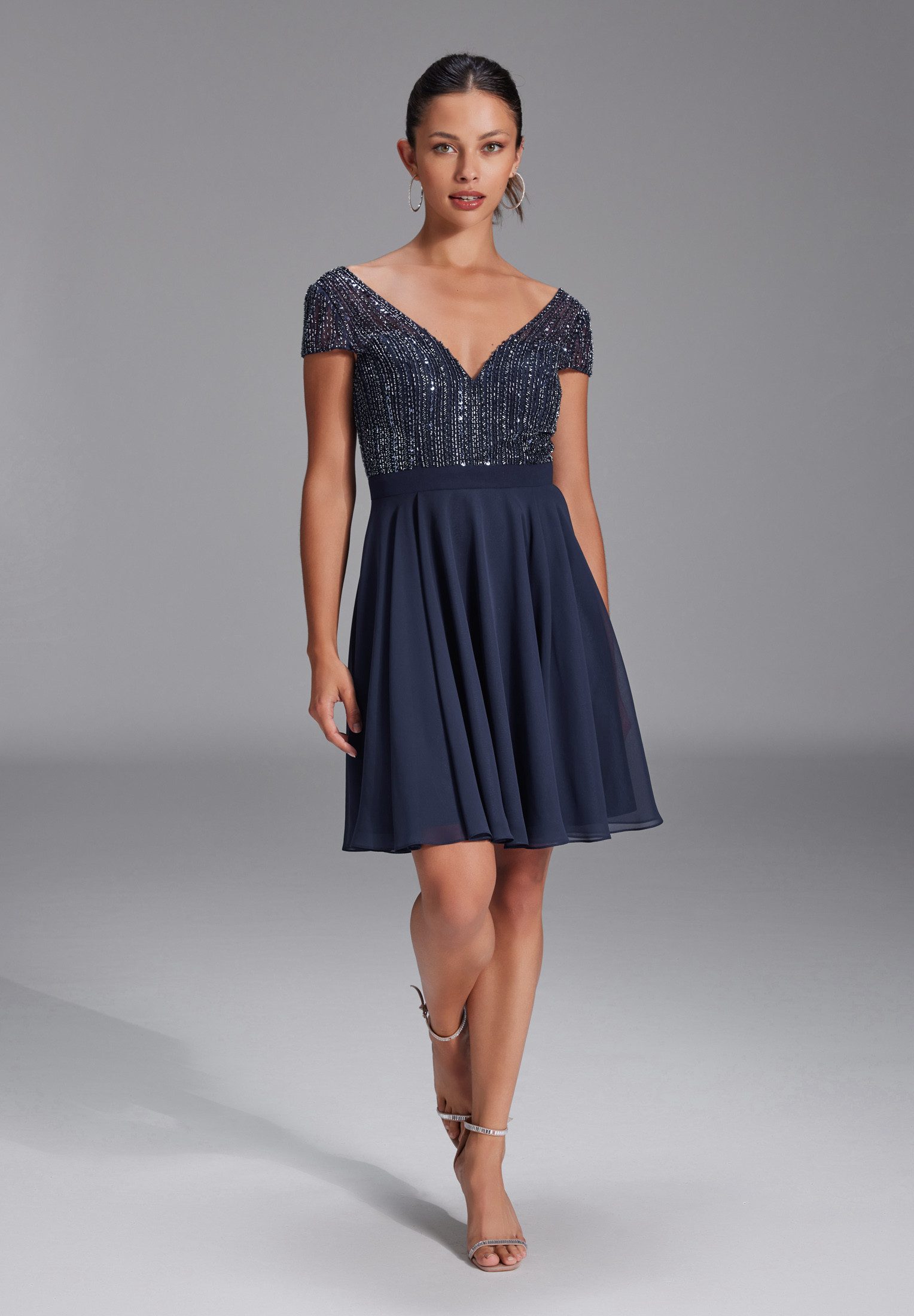 hey kyla Cocktailkleid Taillierter Schnitt mit günstig online kaufen