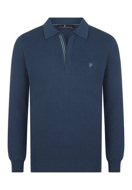 DENIM CULTURE Polokragenpullover Emrick (1-tlg) günstig online kaufen