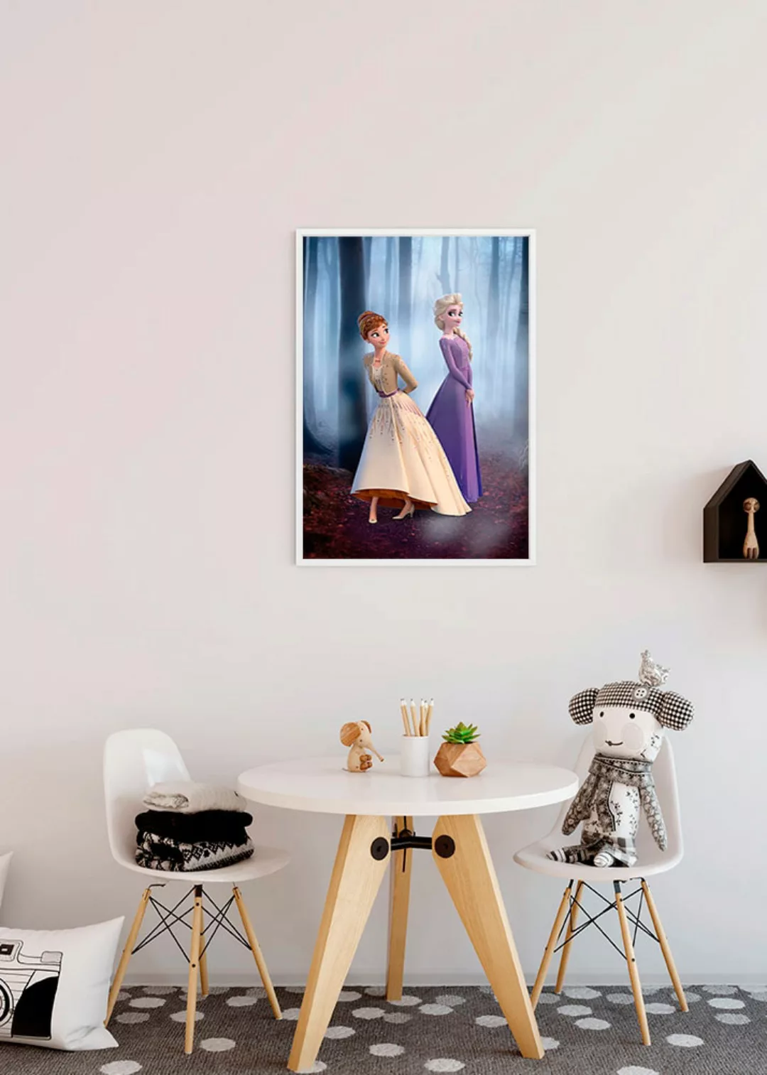 Komar Wandbild Frozen Wood Walk 30 x 40 cm günstig online kaufen