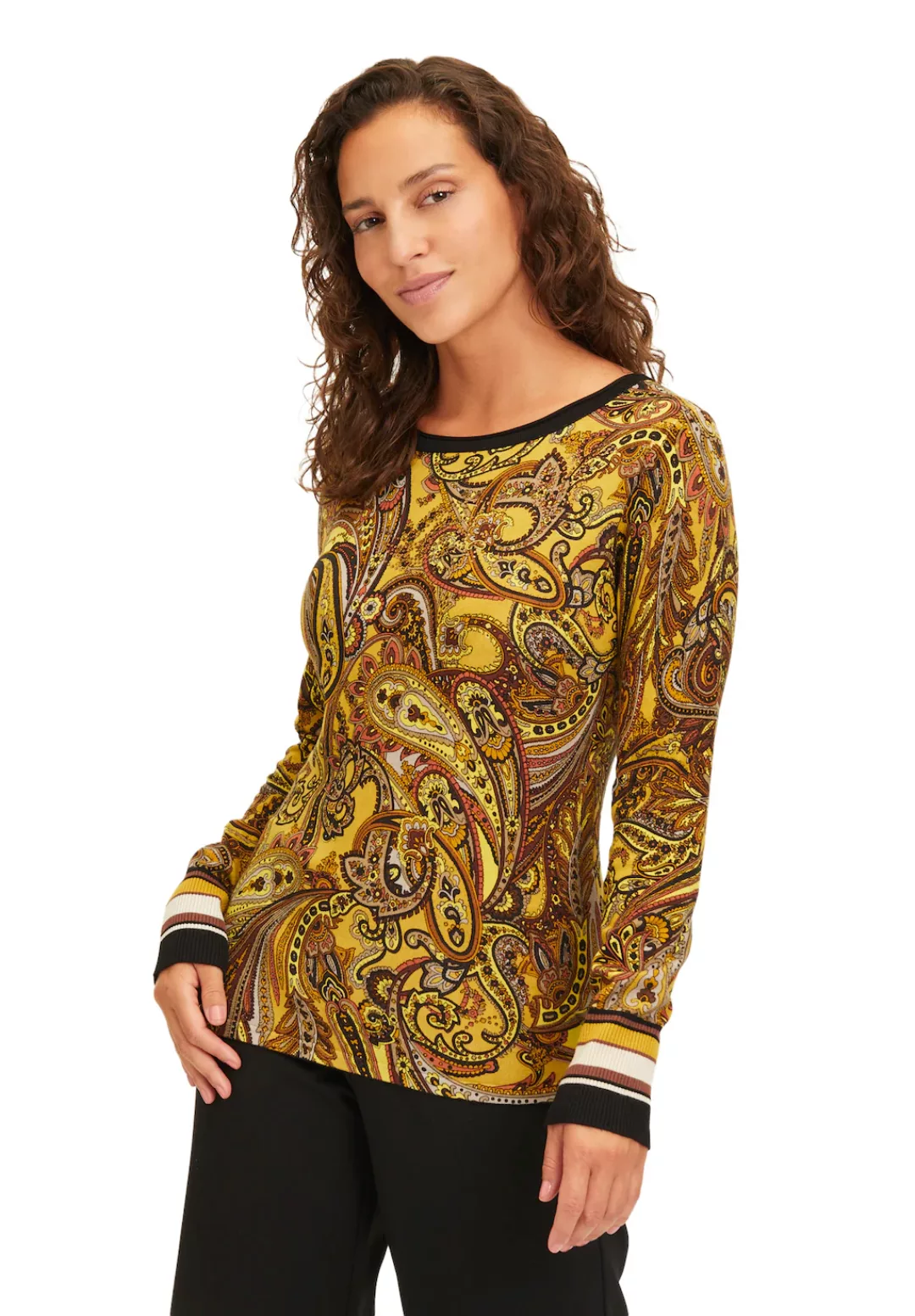 Betty Barclay Strickpullover "Betty Barclay Feinstrickpullover mit Print", günstig online kaufen