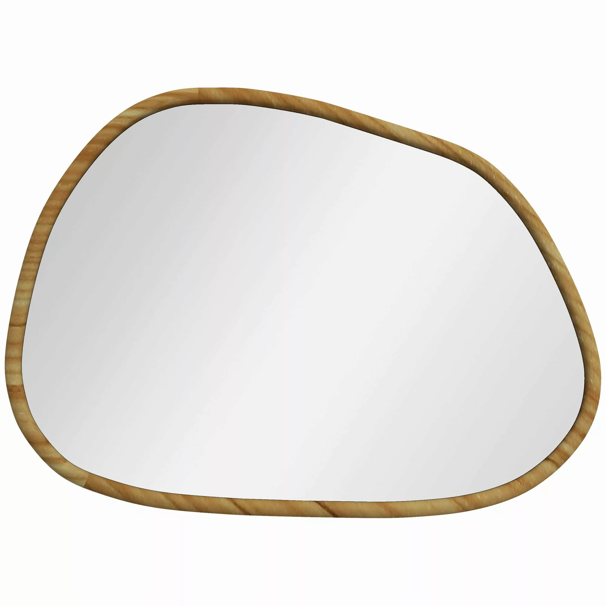 HOMCOM Wandspiegel Asymmetrisch, 70 x 50 günstig online kaufen