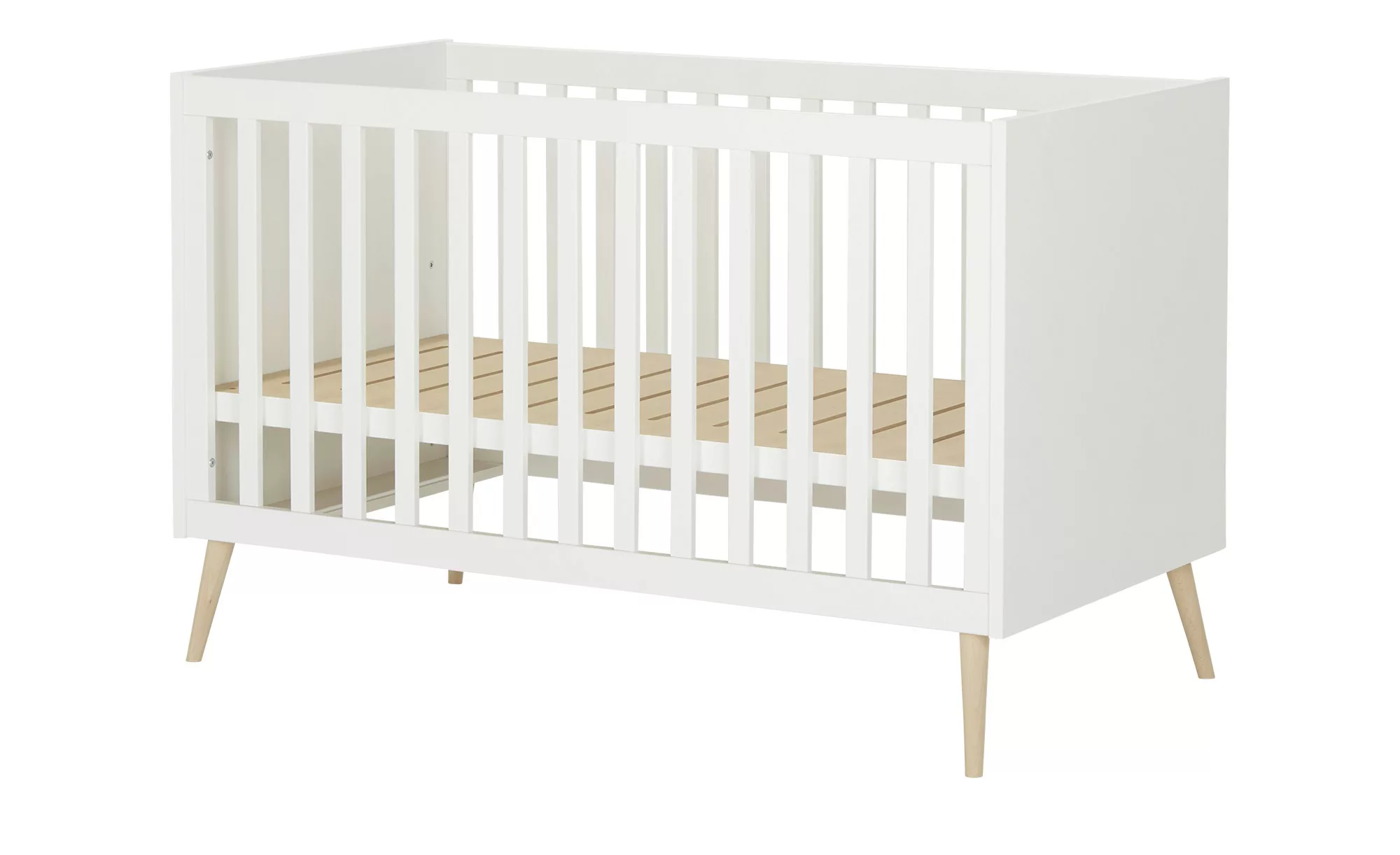 Kombi-Kinderbett - weiß - 75 cm - 92 cm - Baby > Babymöbel > Babybetten - M günstig online kaufen