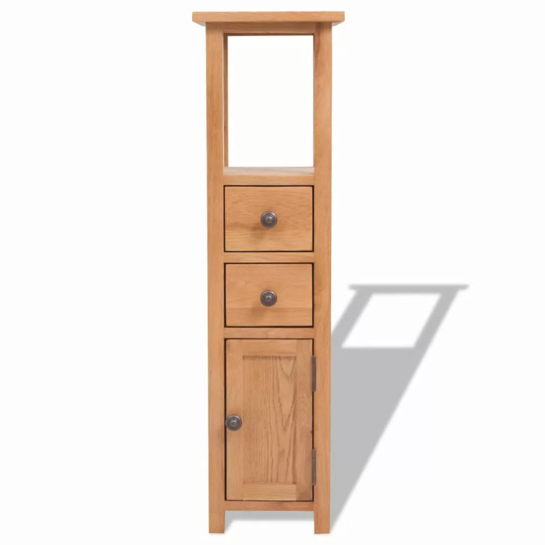 Eckschrank 26x26x94 Cm Massivholz Eiche günstig online kaufen