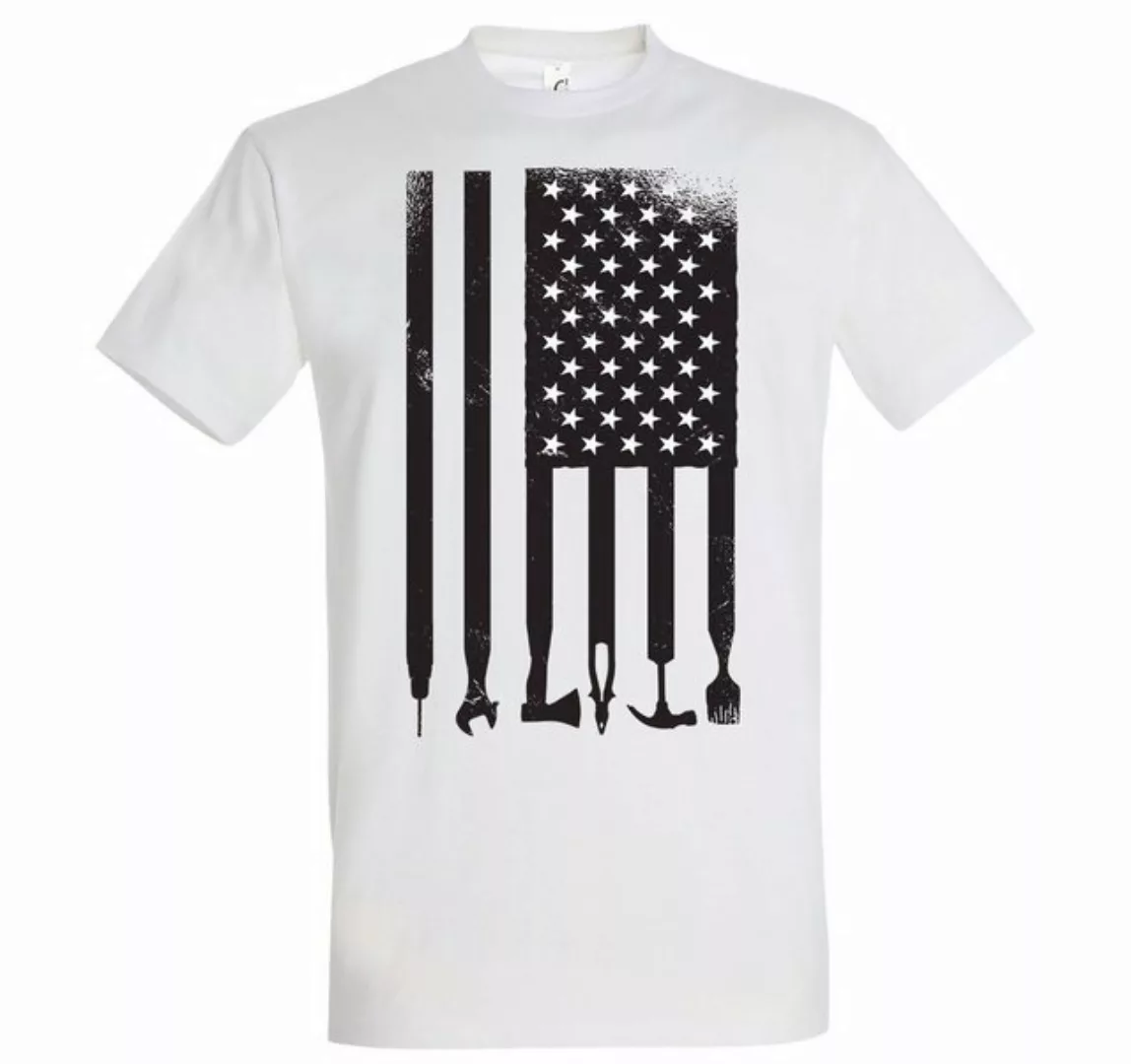Youth Designz T-Shirt USA Werkzeug Herren T-Shirt mit Trendigem Frontdruck günstig online kaufen
