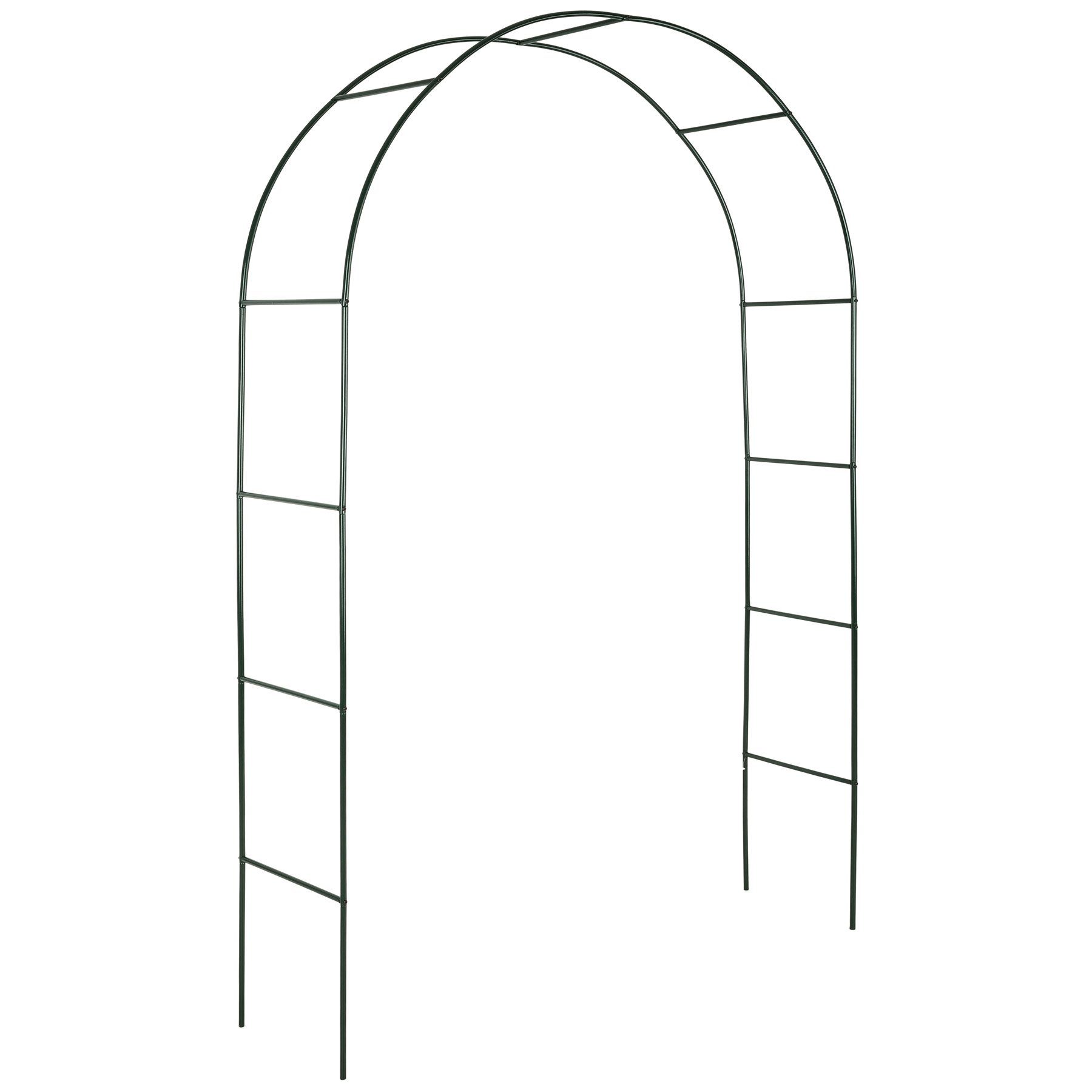 tectake Rosenbogen Rankgitter 240 cm, aus günstig online kaufen