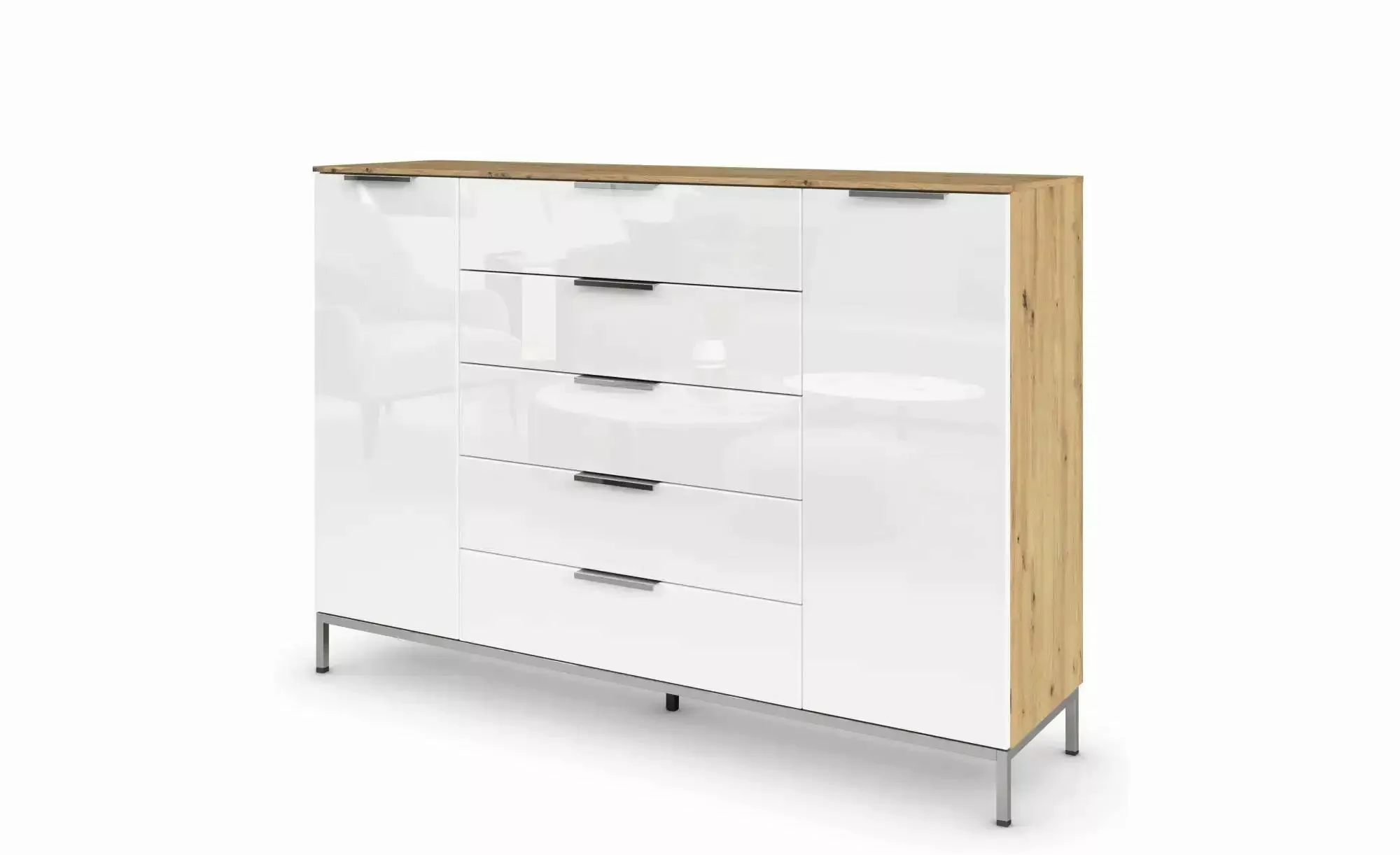 Highboard   ¦ holzfarben ¦ Maße (cm): B: 160 H: 111 Kommoden & Sideboards > günstig online kaufen