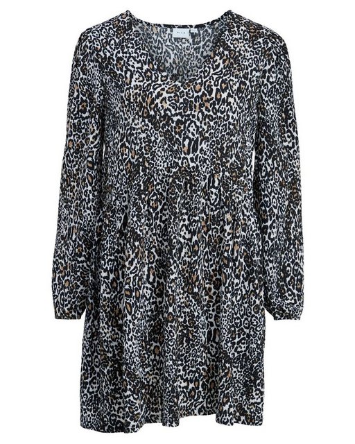 Vila Sommerkleid Damen Kleid VICAIA L/S DRESS (1-tlg) günstig online kaufen