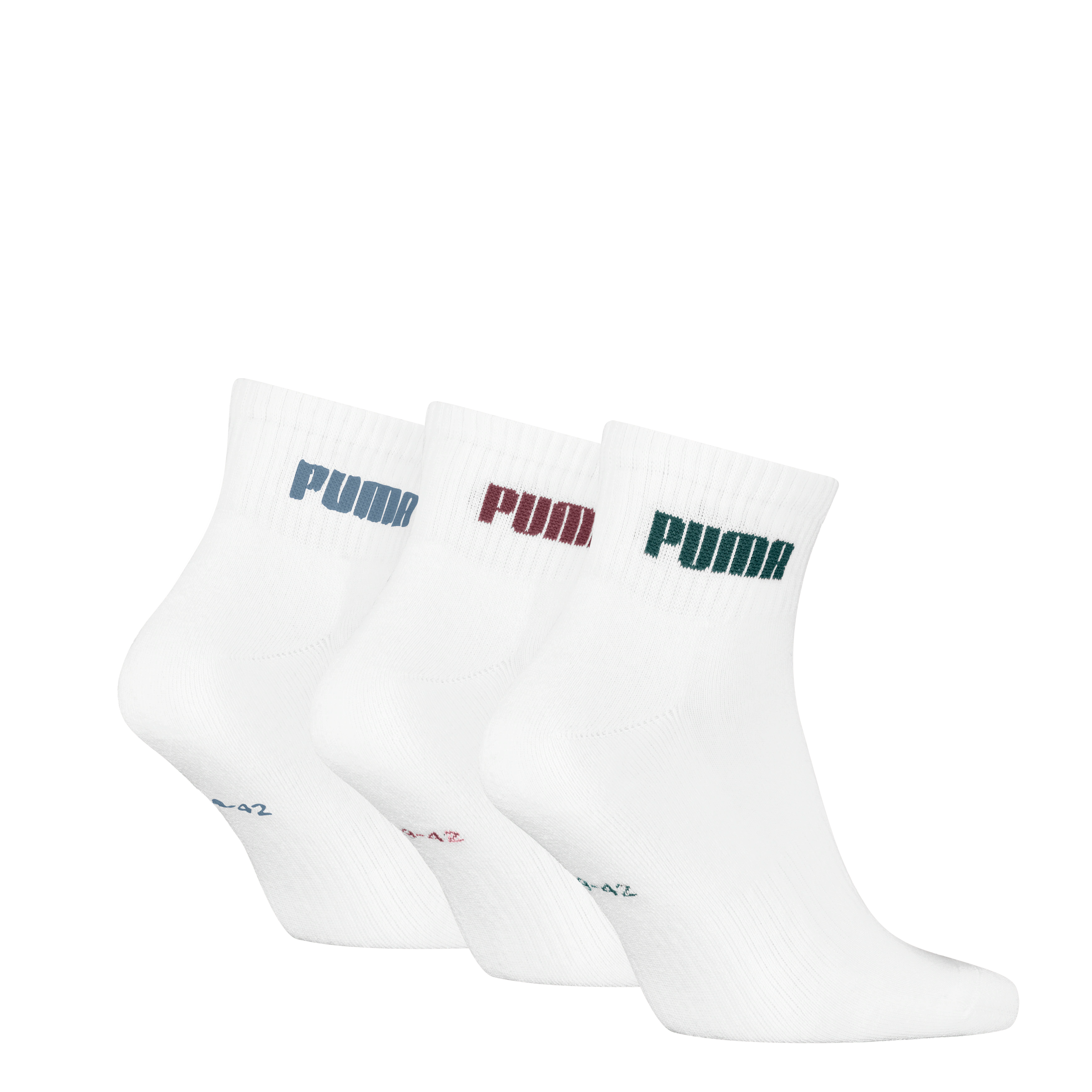 PUMA Kurzsocken "PUMA UNISEX CUSHIONED NEXT QUARTER 3P", (3 Paar, 3 Paar), günstig online kaufen