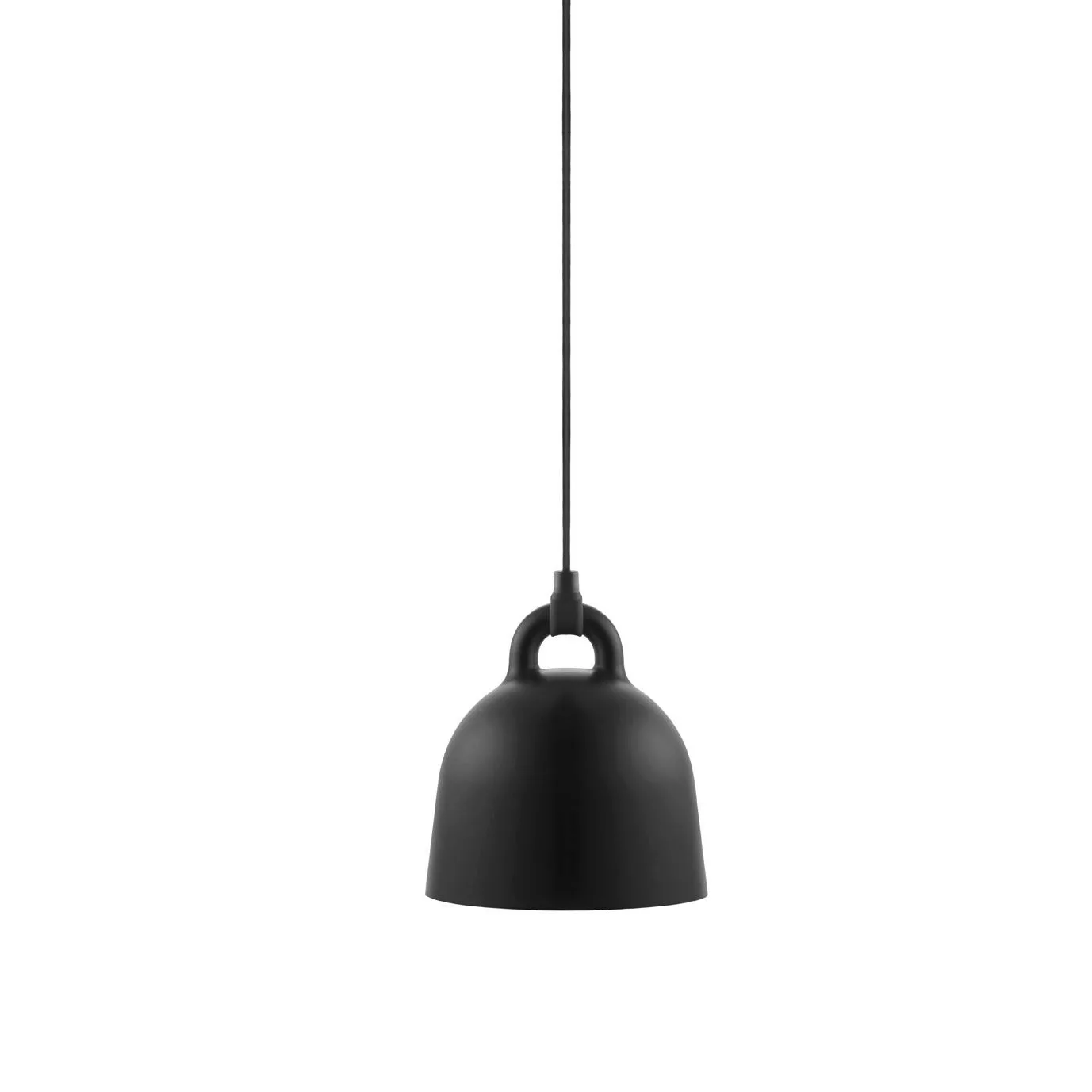 Normann Copenhagen - Bell Pendelleuchte XS - schwarz/H 23cm / Ø 22cm/Kabel günstig online kaufen