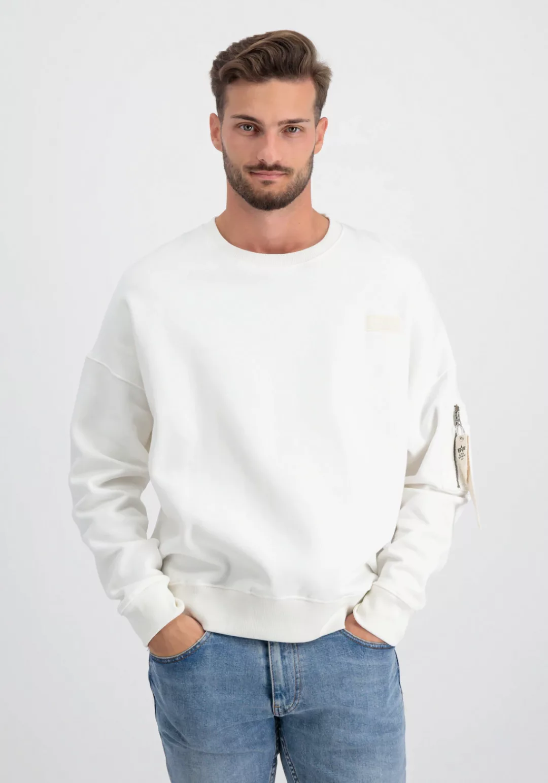 Alpha Industries Sweater "Organics OS Sweater Sweatshirt" günstig online kaufen