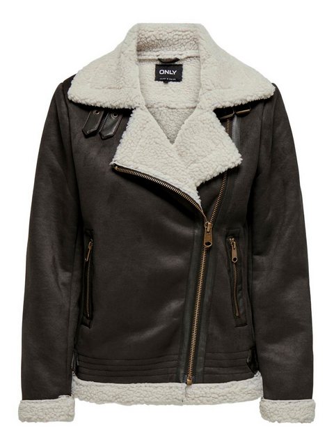 ONLY Lederimitatjacke ONLNEWDIANA AVIATOR JACKET CC OTW günstig online kaufen