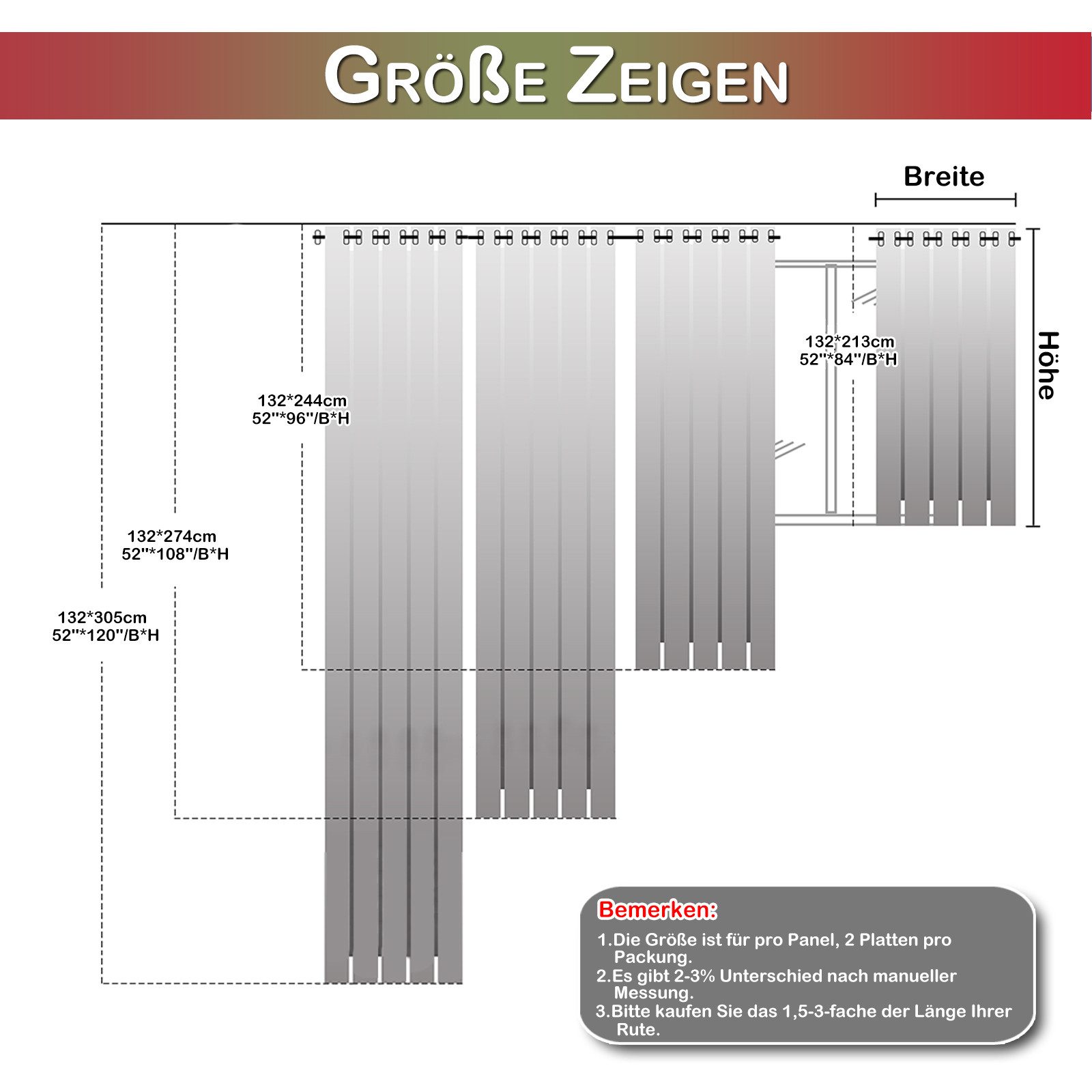 BTTO V&G Verdunkelungsvorhang Weihnachten Vorhänge Fertiggardinen günstig online kaufen