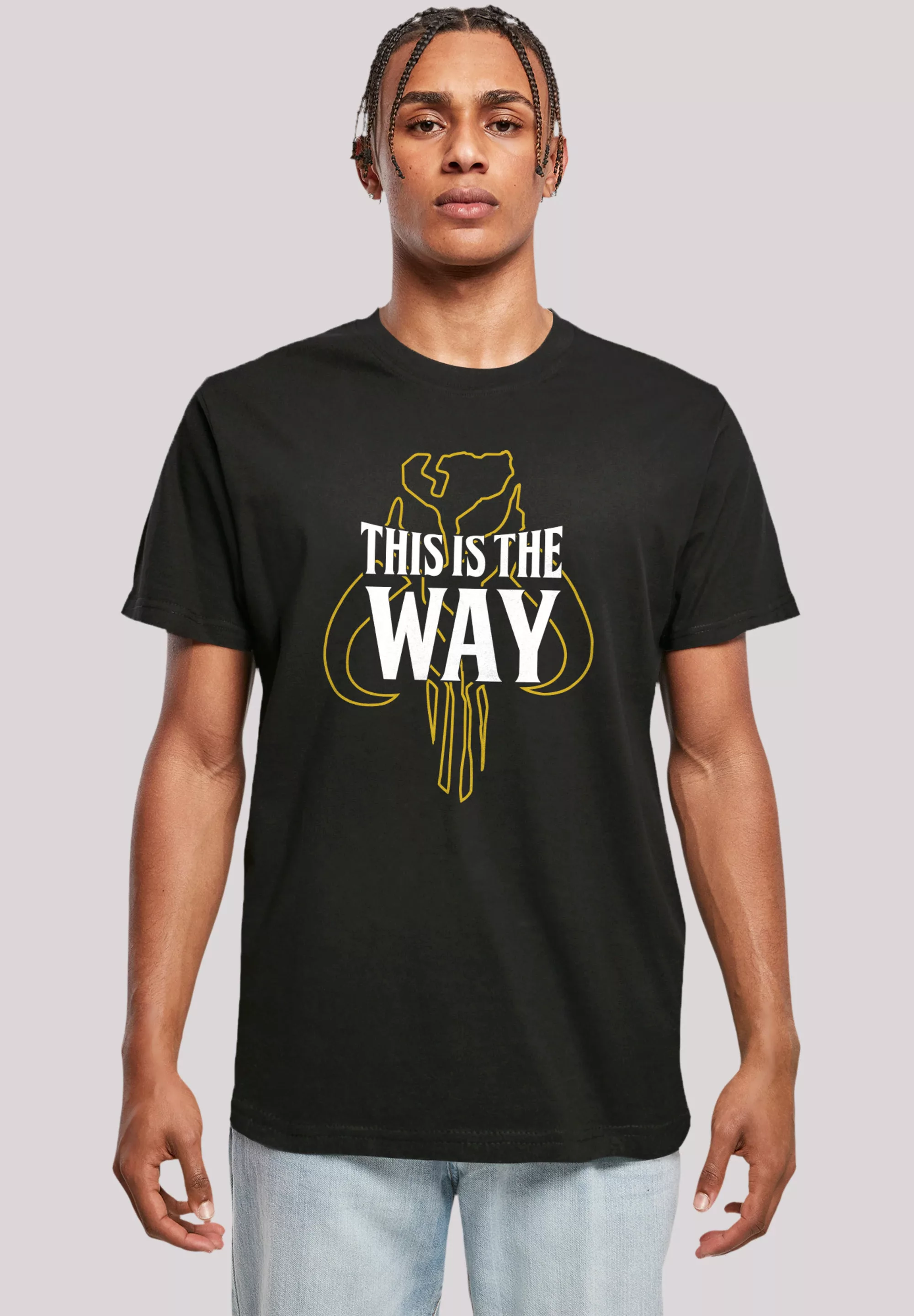 F4NT4STIC T-Shirt "Star Wars The Mandalorian The Way" günstig online kaufen