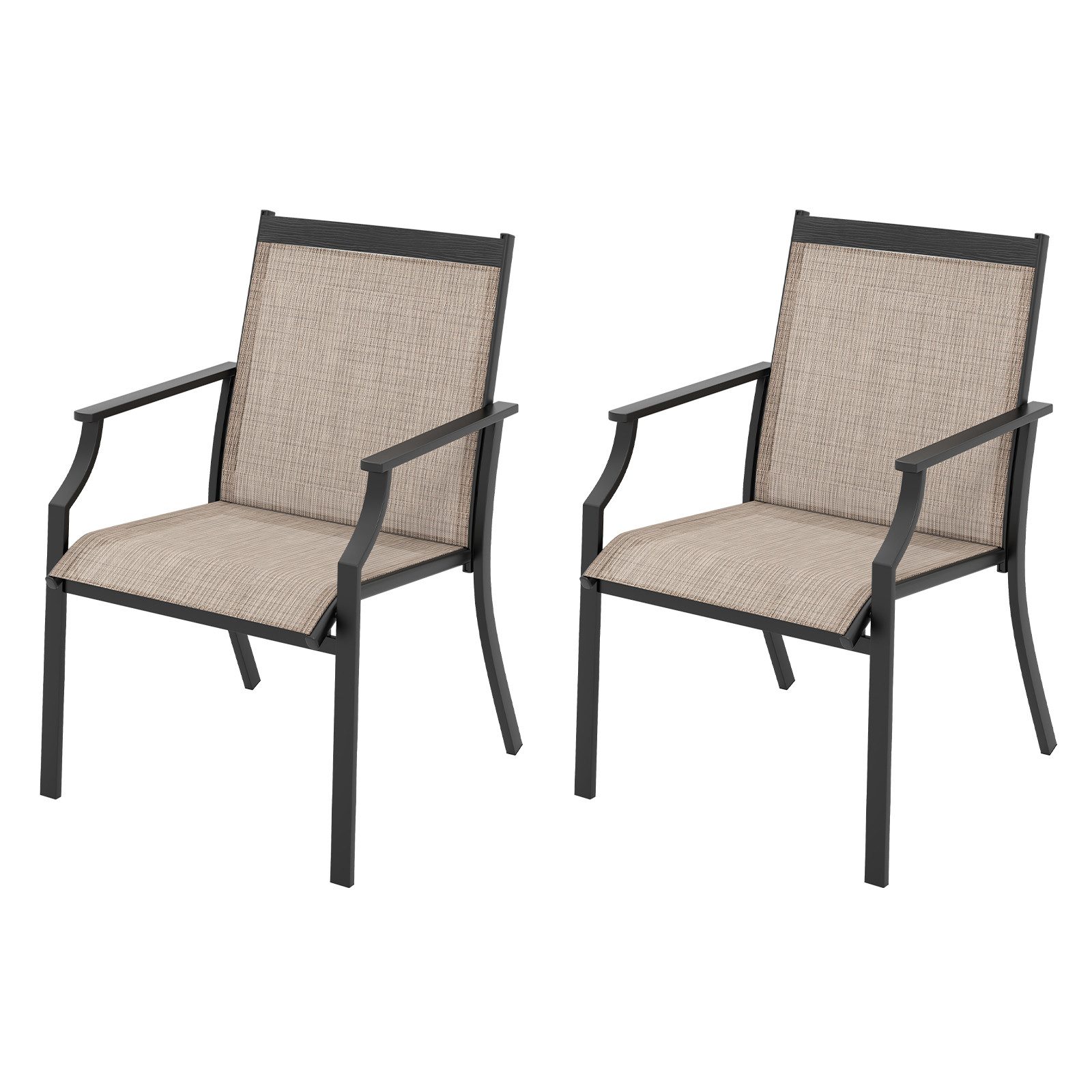 KOMFOTTEU Gartenstuhl (Set, 2 St), Balkonstühle, günstig online kaufen
