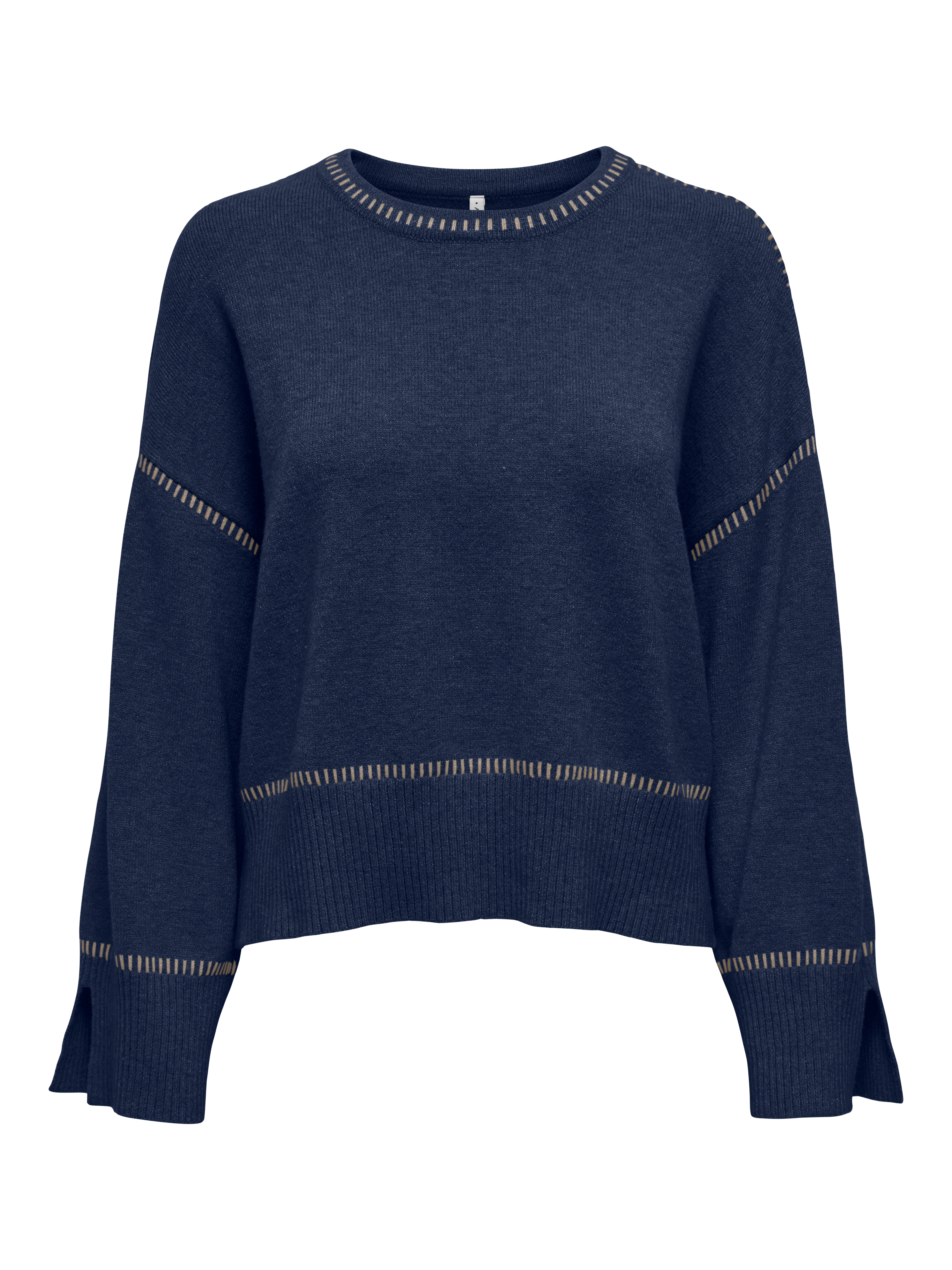 ONLY Strickpullover "ONLIBI LS STITCH O-NECK CC KNT" günstig online kaufen