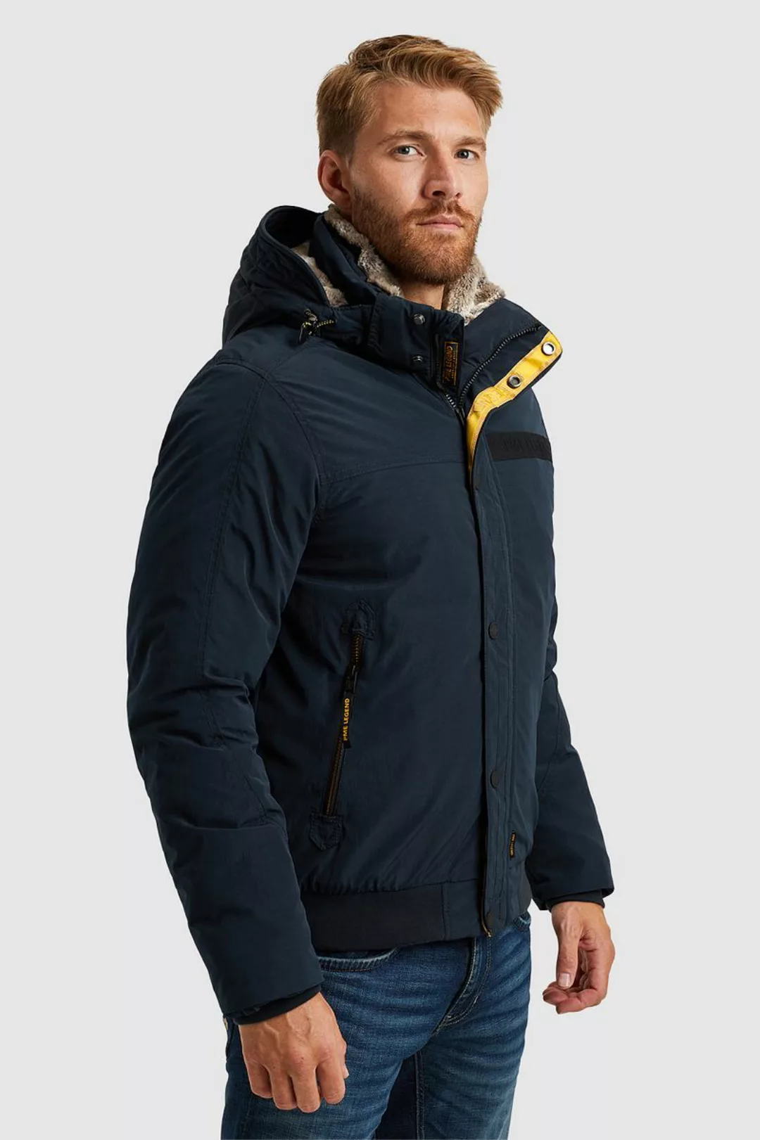 PME Legend Jacke Ice Striper Navy - Größe 3XL günstig online kaufen