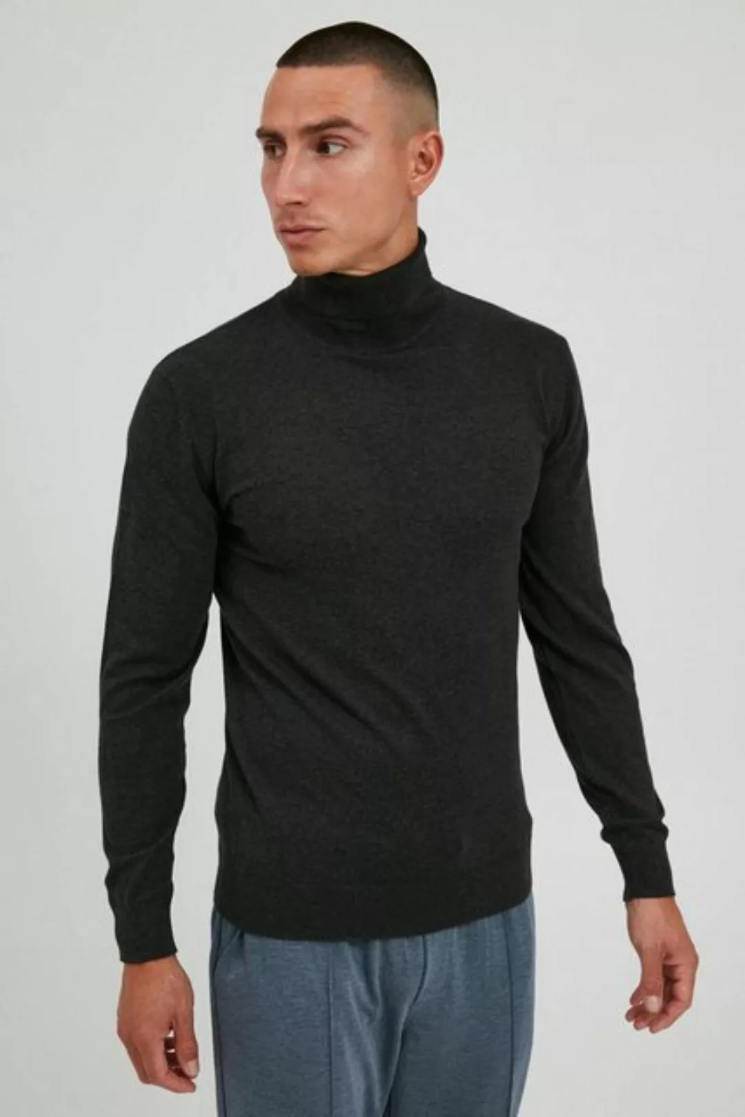 Indicode Rollkragenpullover IDBadar Feinstrick-Rollkragenpullover günstig online kaufen