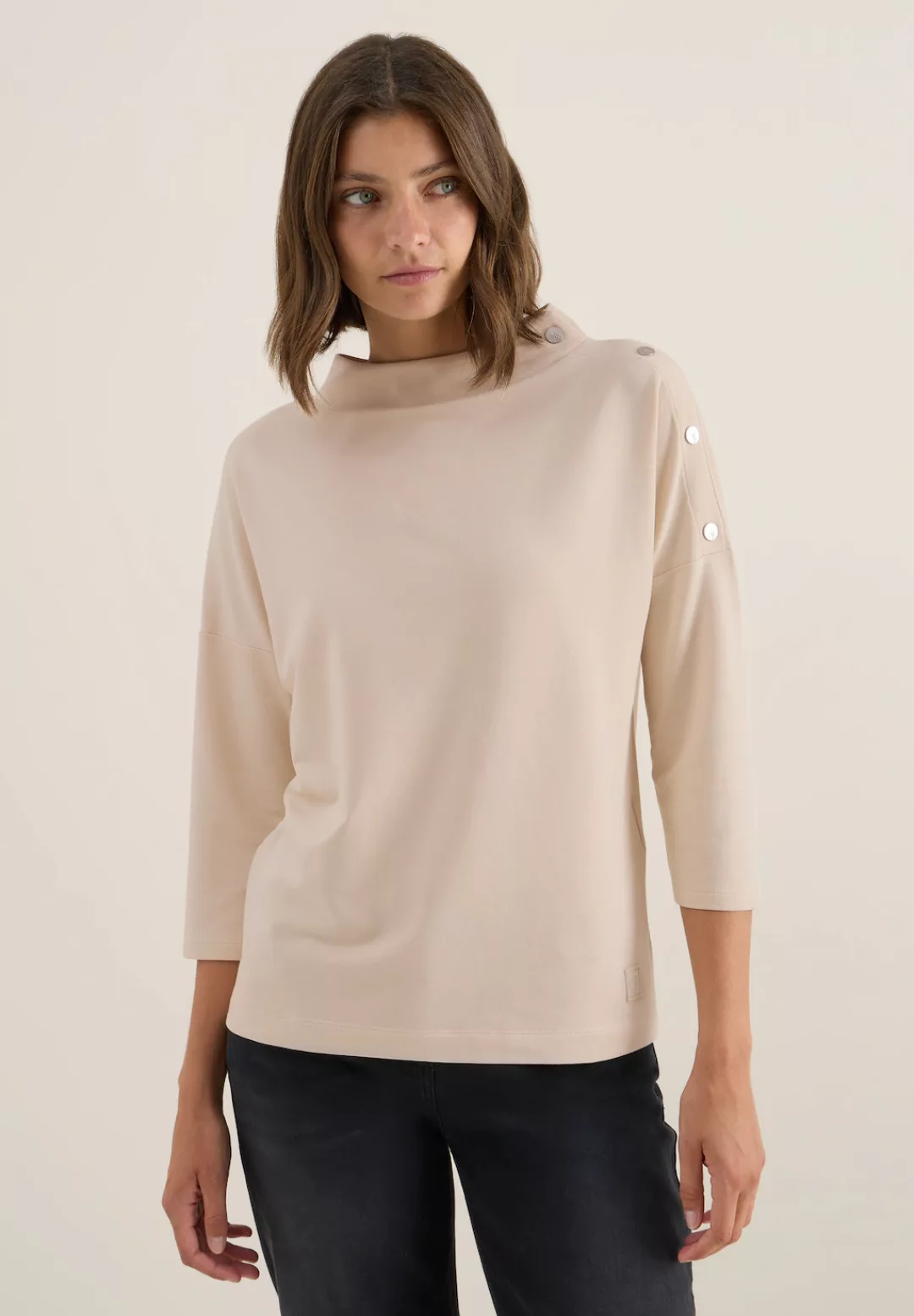 Cecil Langarmshirt, im soften Baumwoll-Mix günstig online kaufen