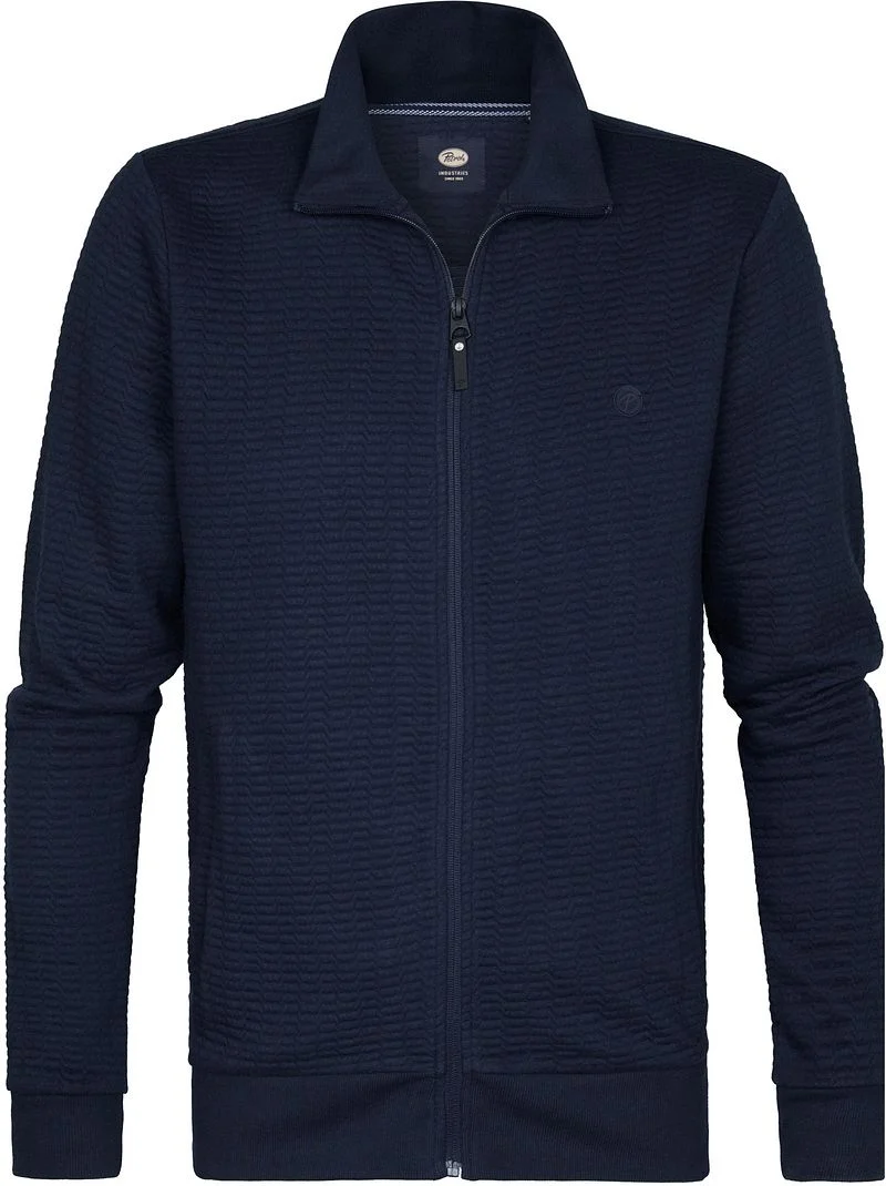 Petrol Strickjacke Starboard Navy - Größe XL günstig online kaufen