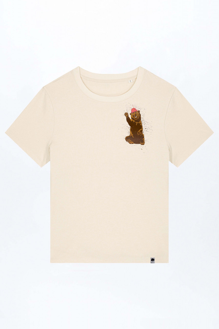 Happy Bär Damen T-Shirt aus Bio Baumwolle günstig online kaufen