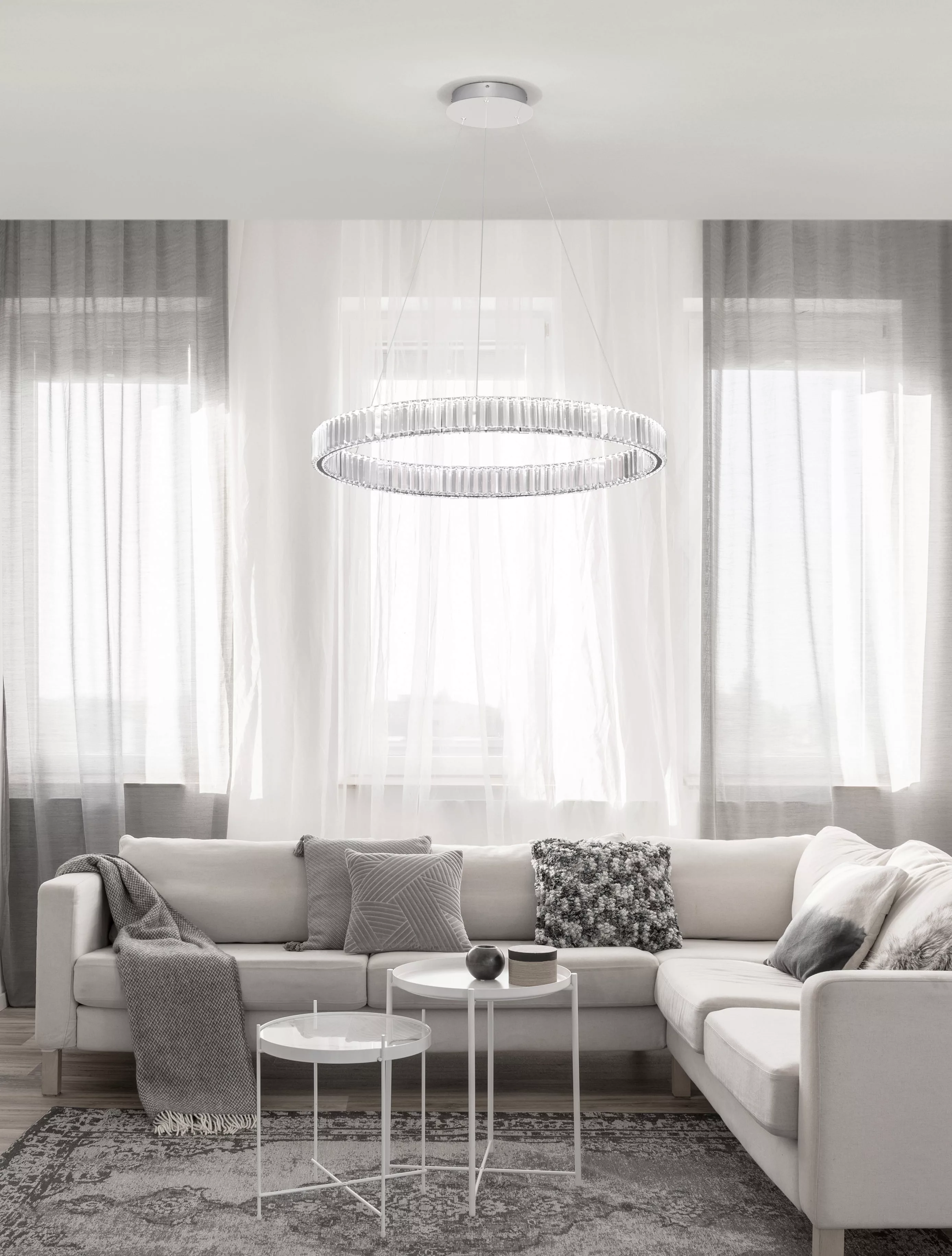 Nova Luce LED-Hängeleuchte »AURELIA«, 1 flammig, Leuchtmittel LED-Modul   L günstig online kaufen