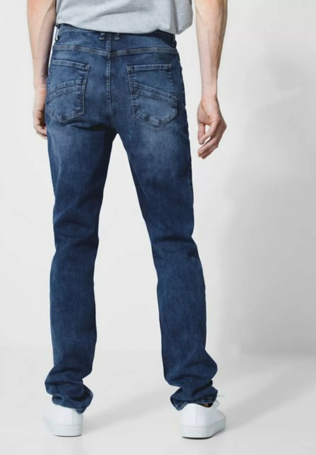 STREET ONE MEN Regular-fit-Jeans, 5-Pocket-Style günstig online kaufen